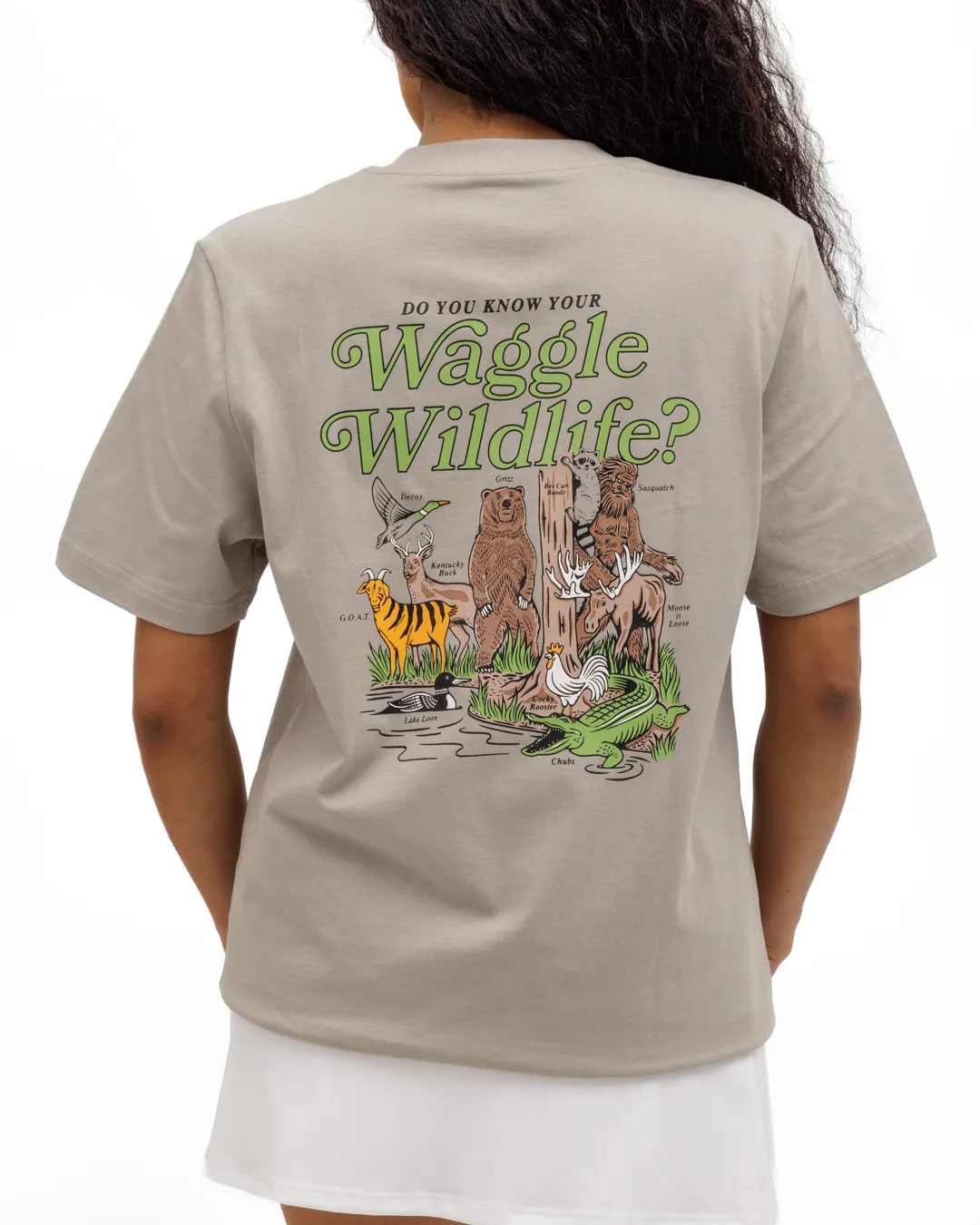 Waggle Wildlife T-Shirt Comfy Vibes