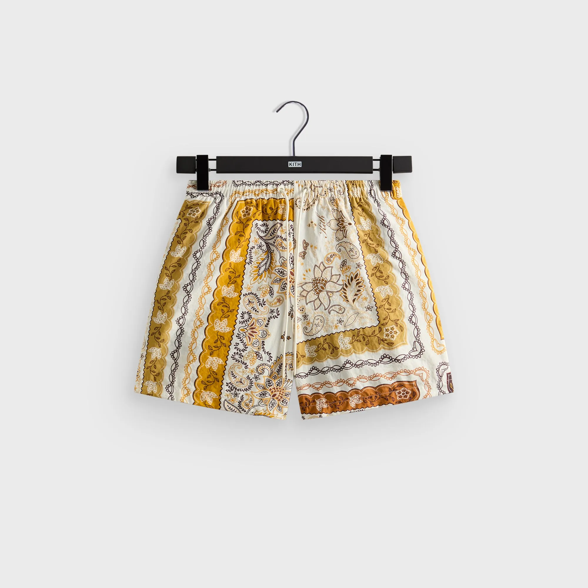 Active Wear Shorts Kith Panelled Bandana Ashton Swim Short - Sandrift