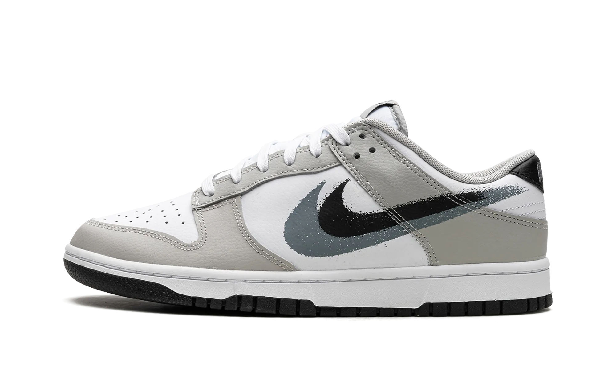 Dunk Low "Stencil Swoosh" Flexible Style