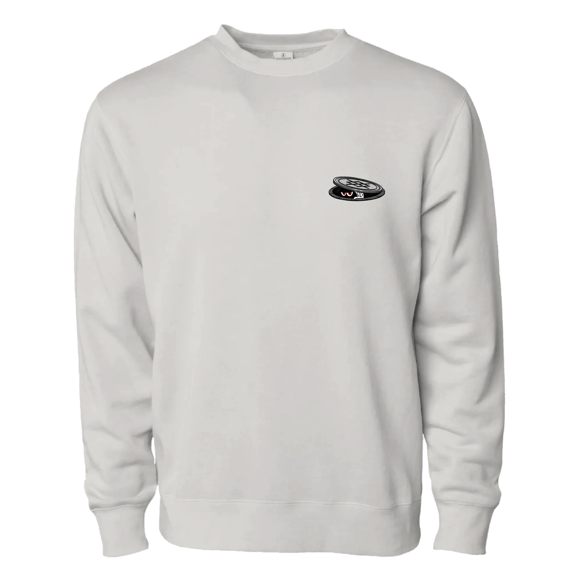 Neighbor Crewneck product photography appropriate for work