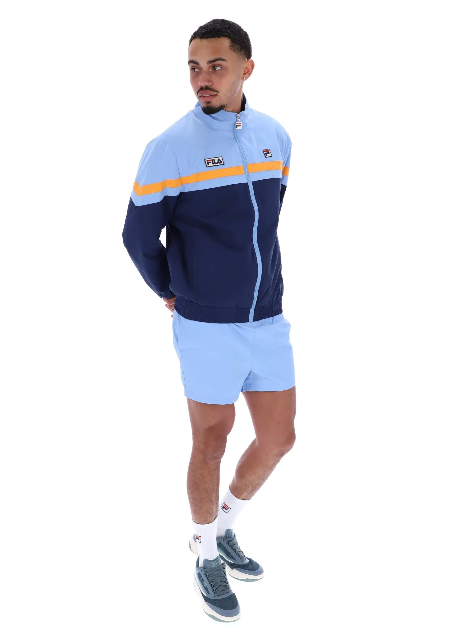 product patch uniqueness Cozy Fashion Phillip Cut And Sew Track Jacket