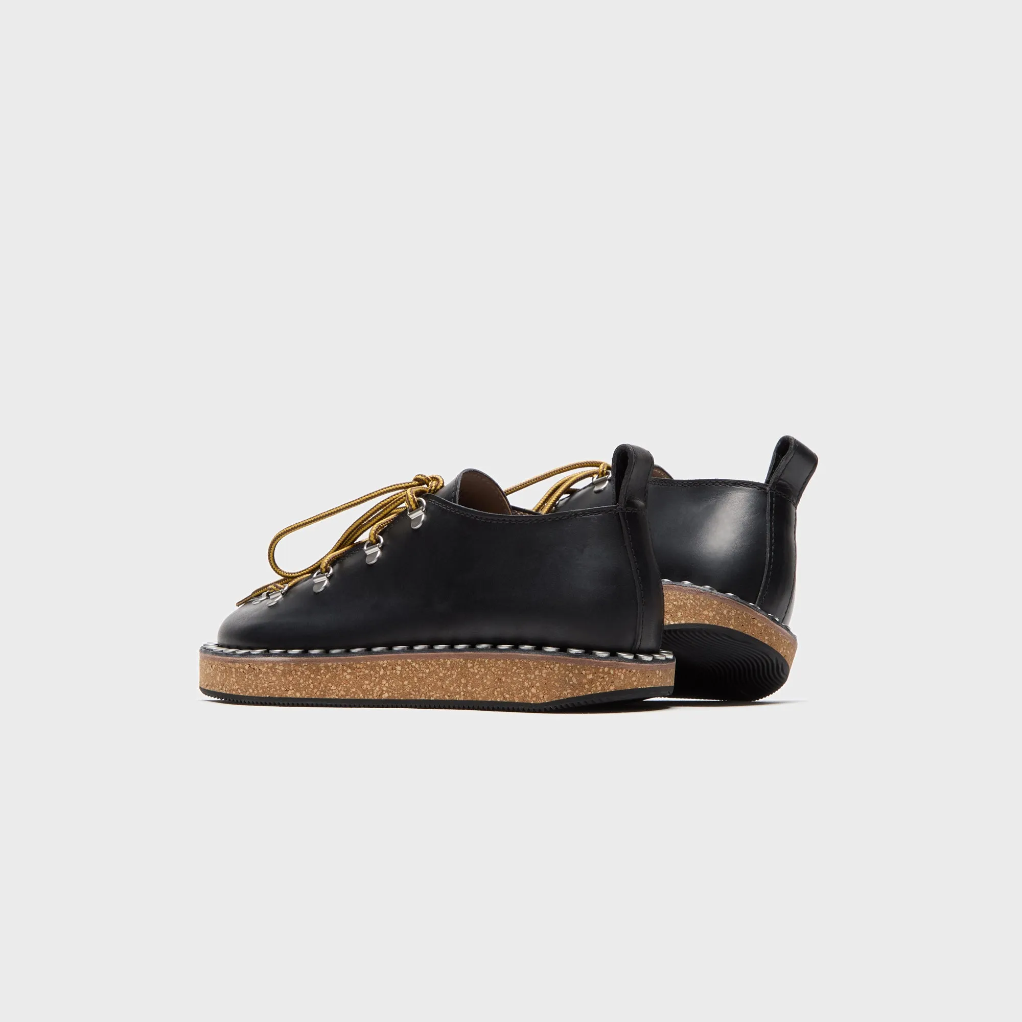 Loewe Rivet Hiking Lace-Up - Black Zip Closure