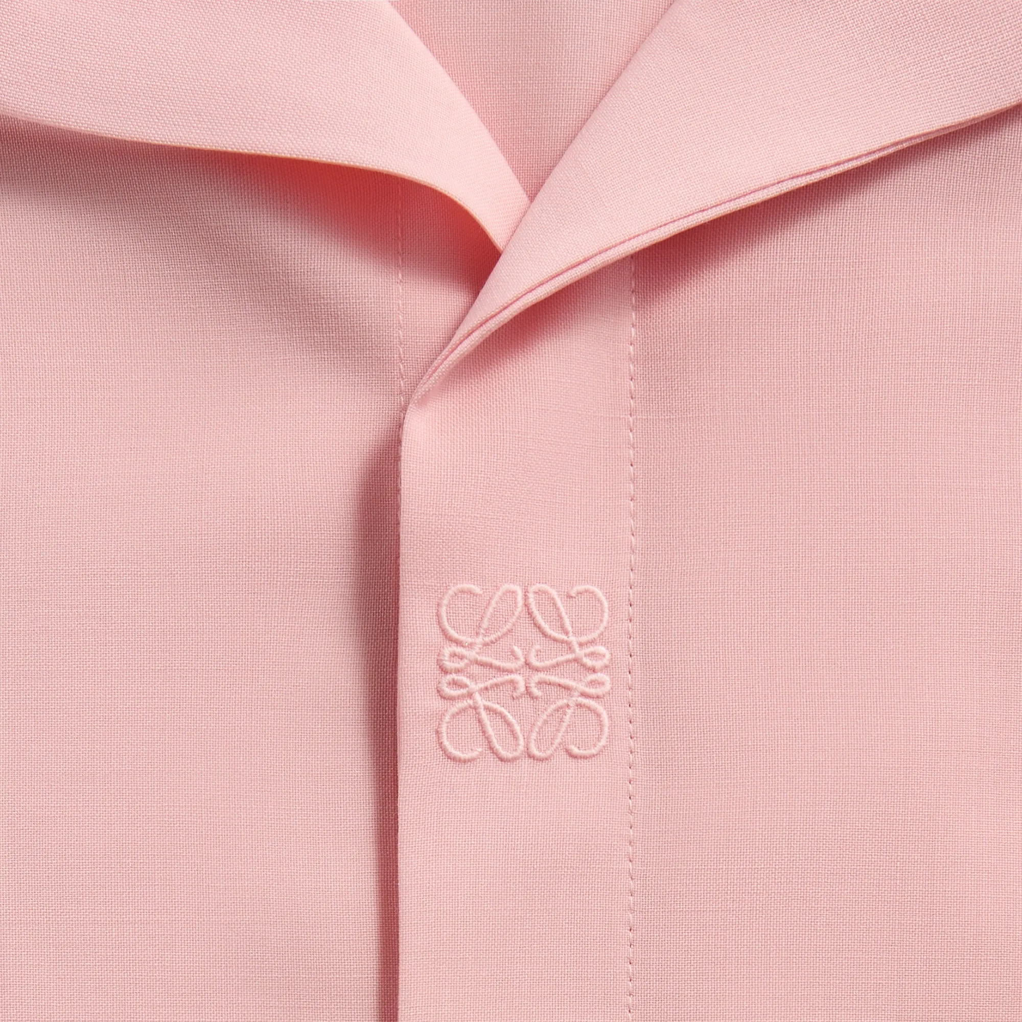 Loewe Short Sleeve Shirt - Coral Zip Pockets