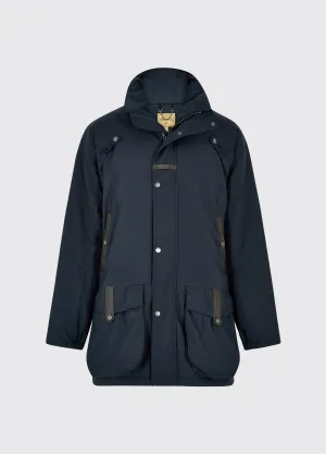 Longacre Men??s Waterproof Jacket - Navy Windproof Design
