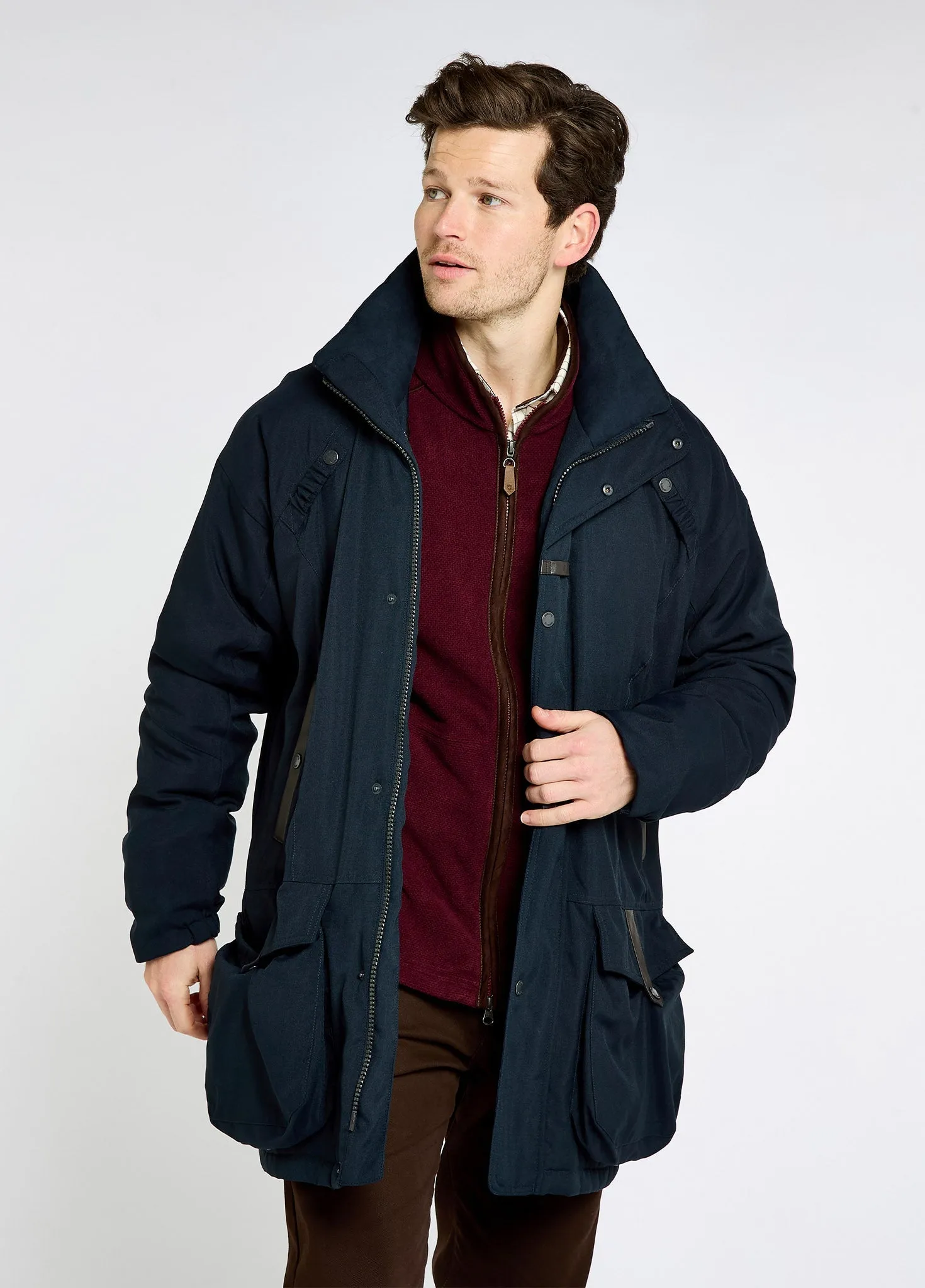 Wind Shield Longacre Men??s Waterproof Jacket - Navy