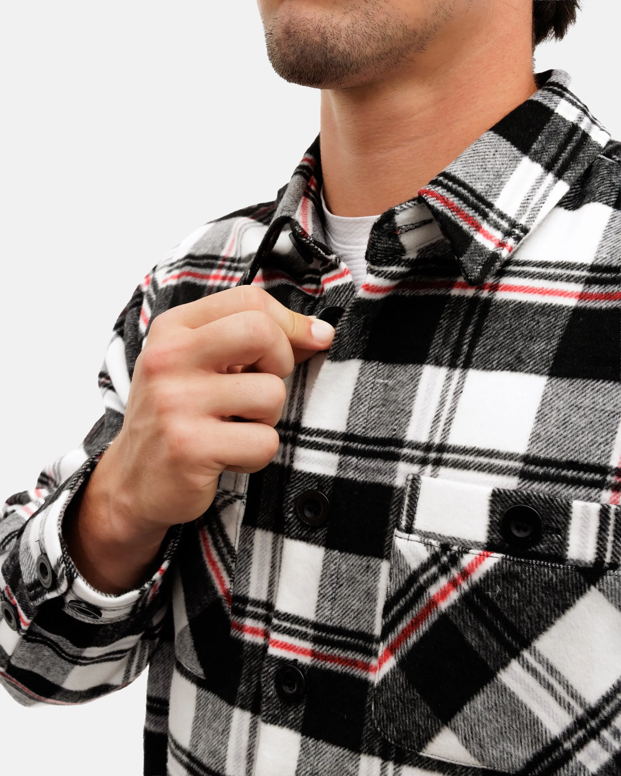 Light Protection Loon Lake Men's Heavyweight Flannel Overshirt