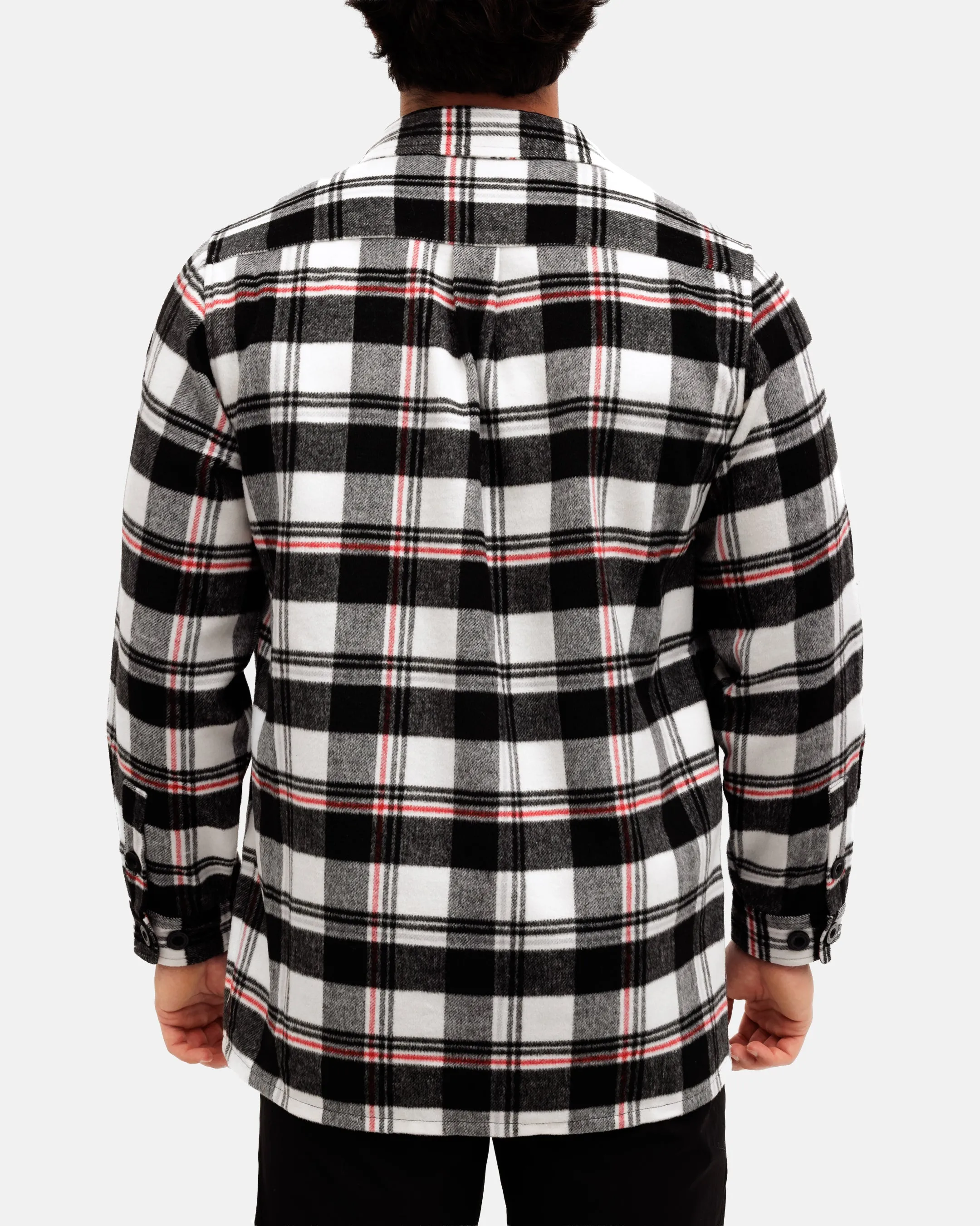 High Tensile Reinforcement Loon Lake Men's Heavyweight Flannel Overshirt