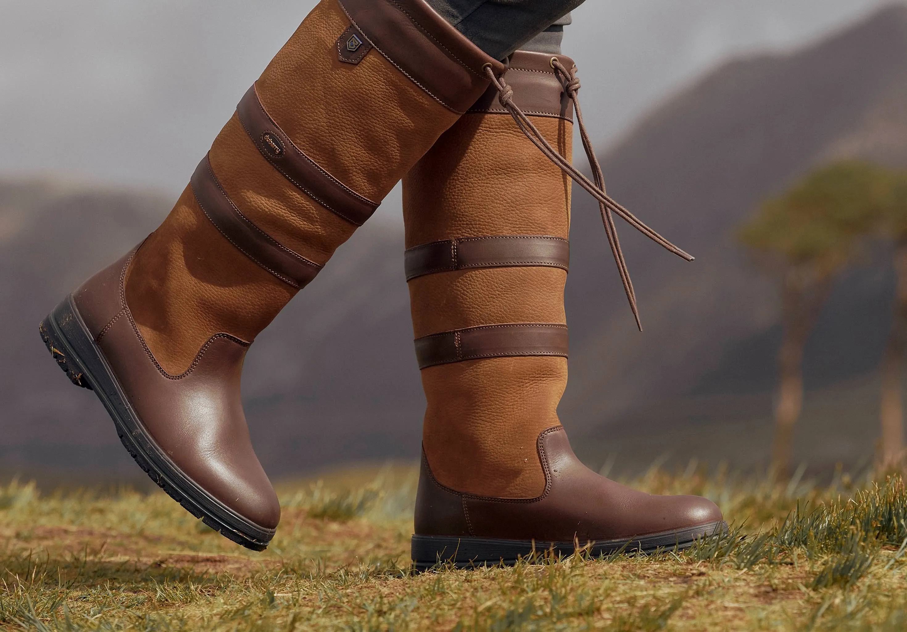 Versatile Design Machine washable Galway Mens Country Boot  - Brown