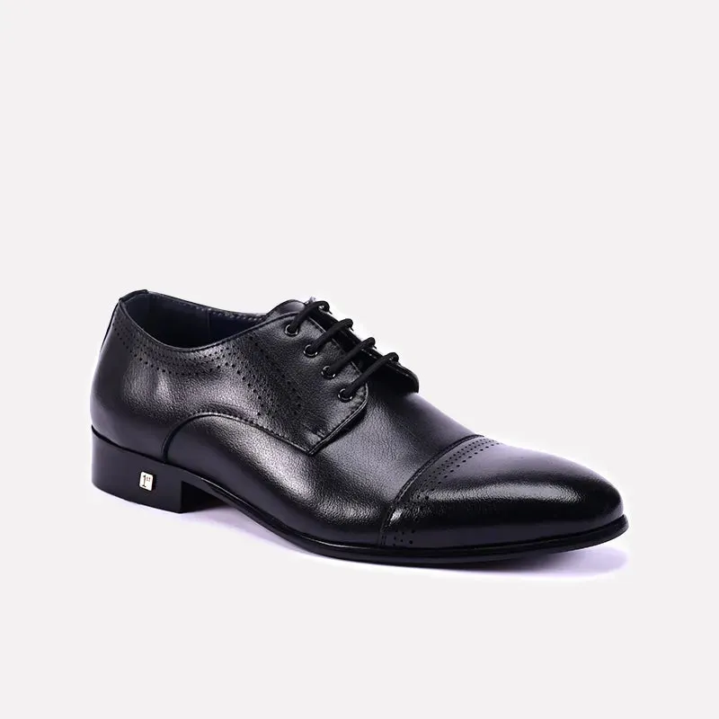 Norfolk Black Formal Shoes 0111232 Quick Walk Smooth Walking