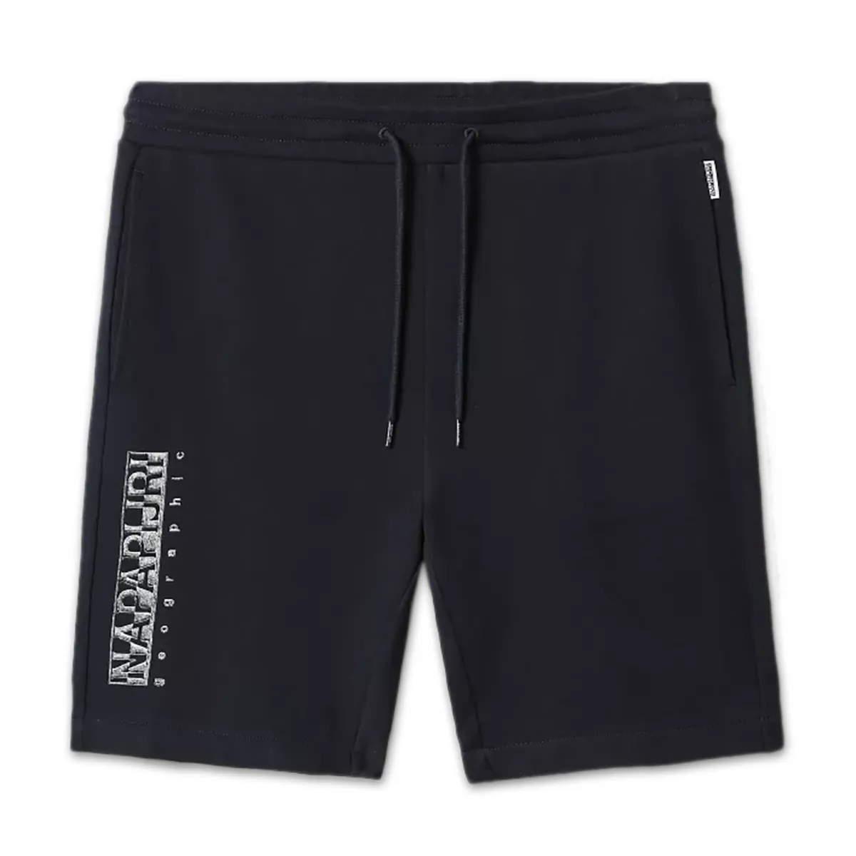 Napapijri - Nallar Sweat Shorts in Navy Laser Cut Edges