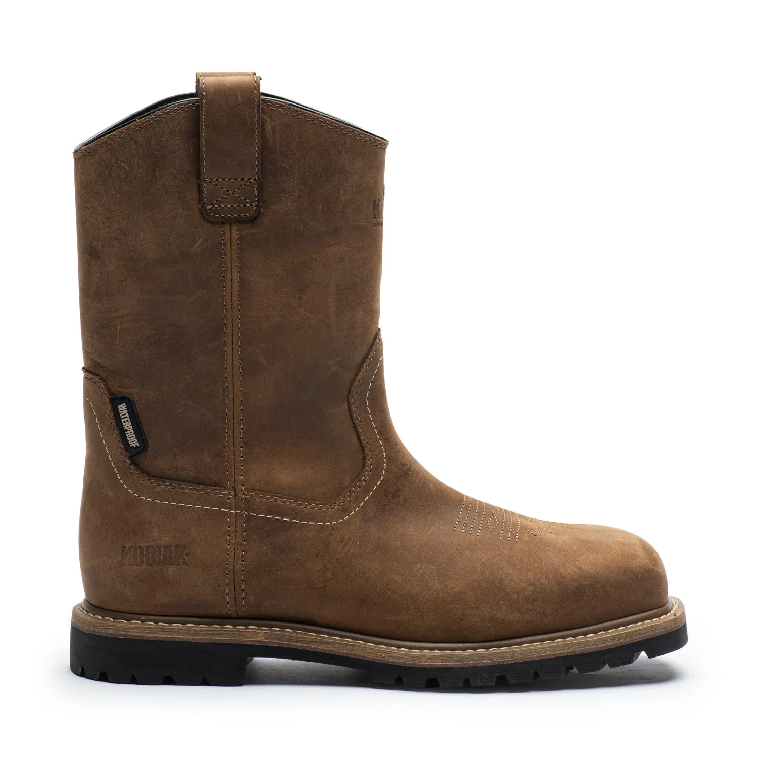 Snow Ready Street Ready Lundbreck Men's Waterproof 8" Pull-On Work Boots 837CBN