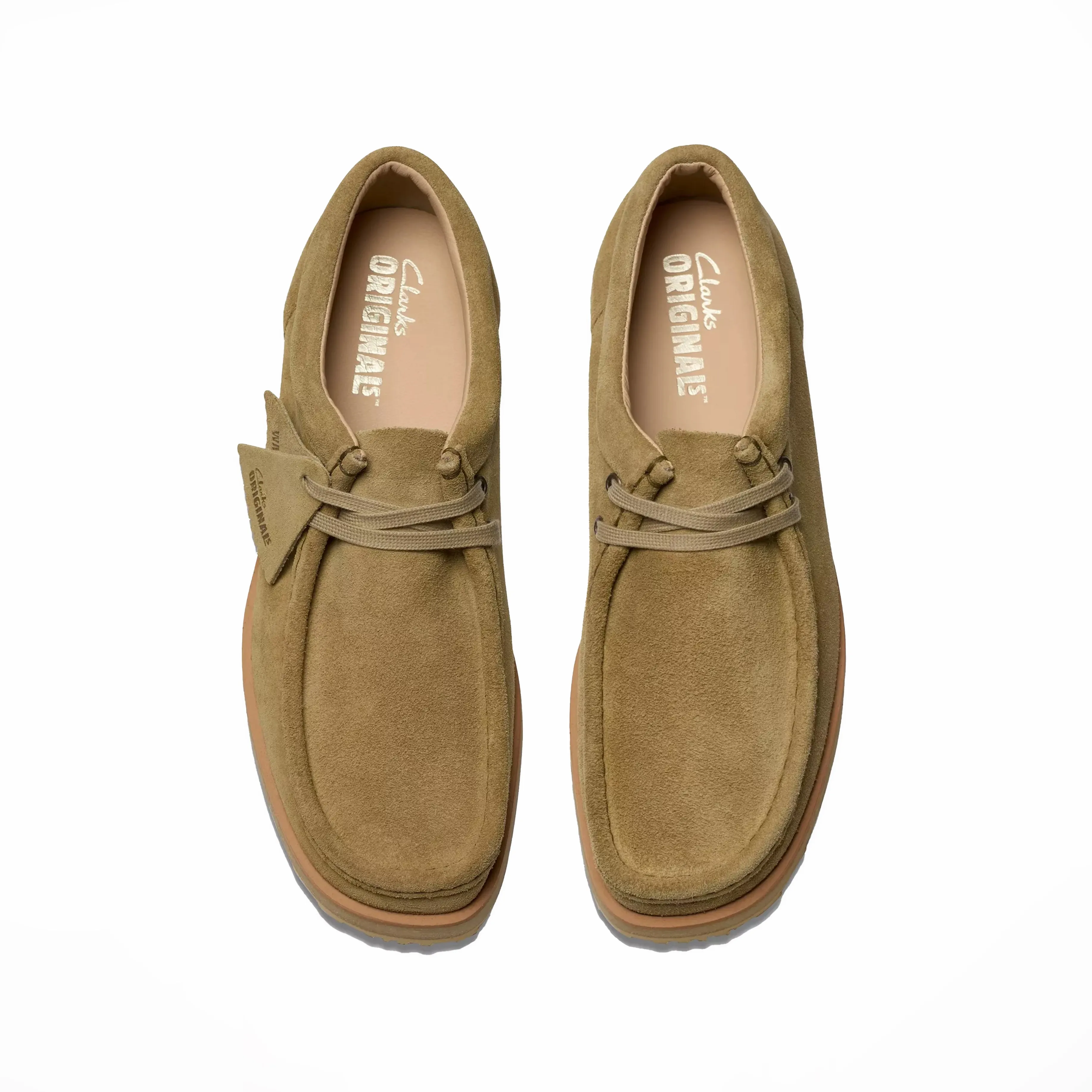 Muscle Aid Family Fit Clarks Originals The Wallabee Scout Lo Dark Sand Suede
