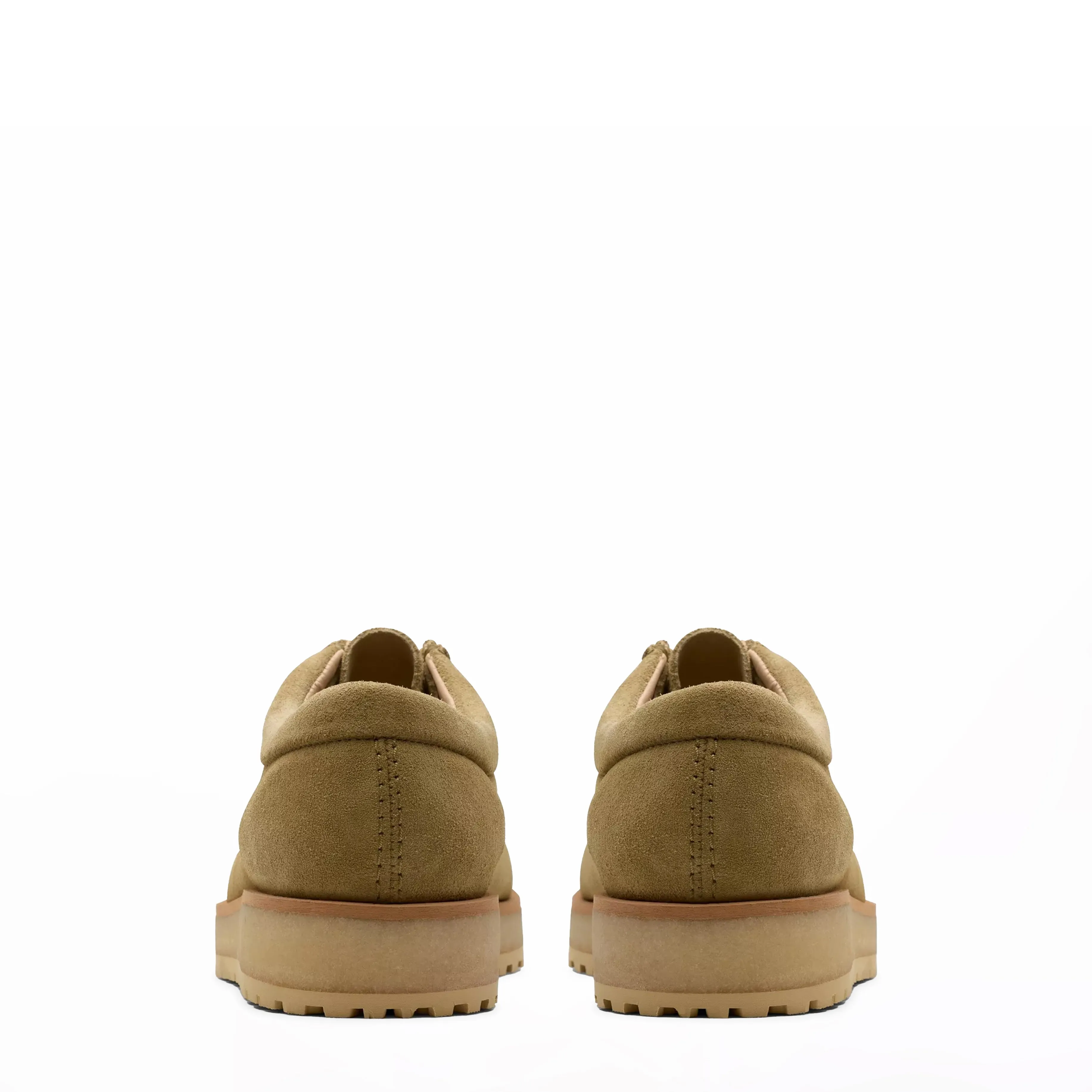 Clarks Originals The Wallabee Scout Lo Dark Sand Suede Work Ready