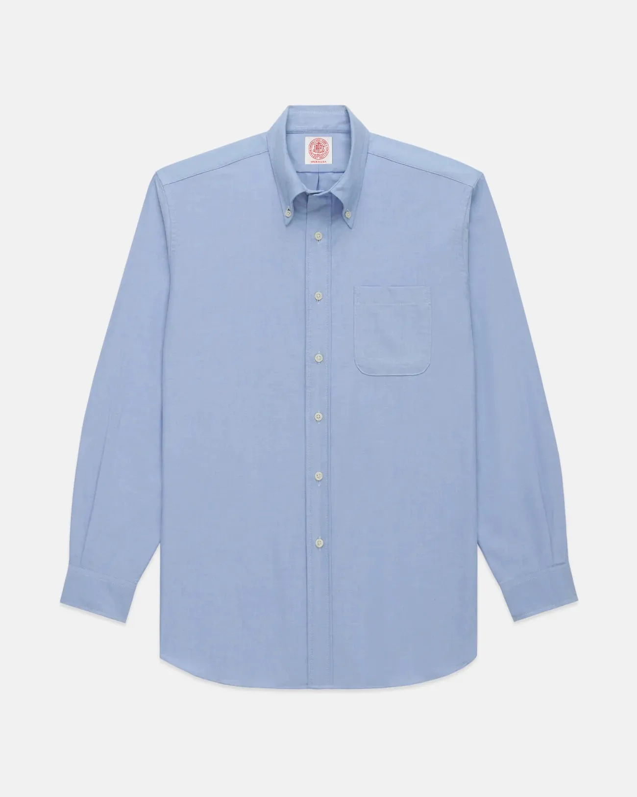 Made-in-USA Blue Oxford Cloth Button Down Shirt  - Classic Fit birthday celebration