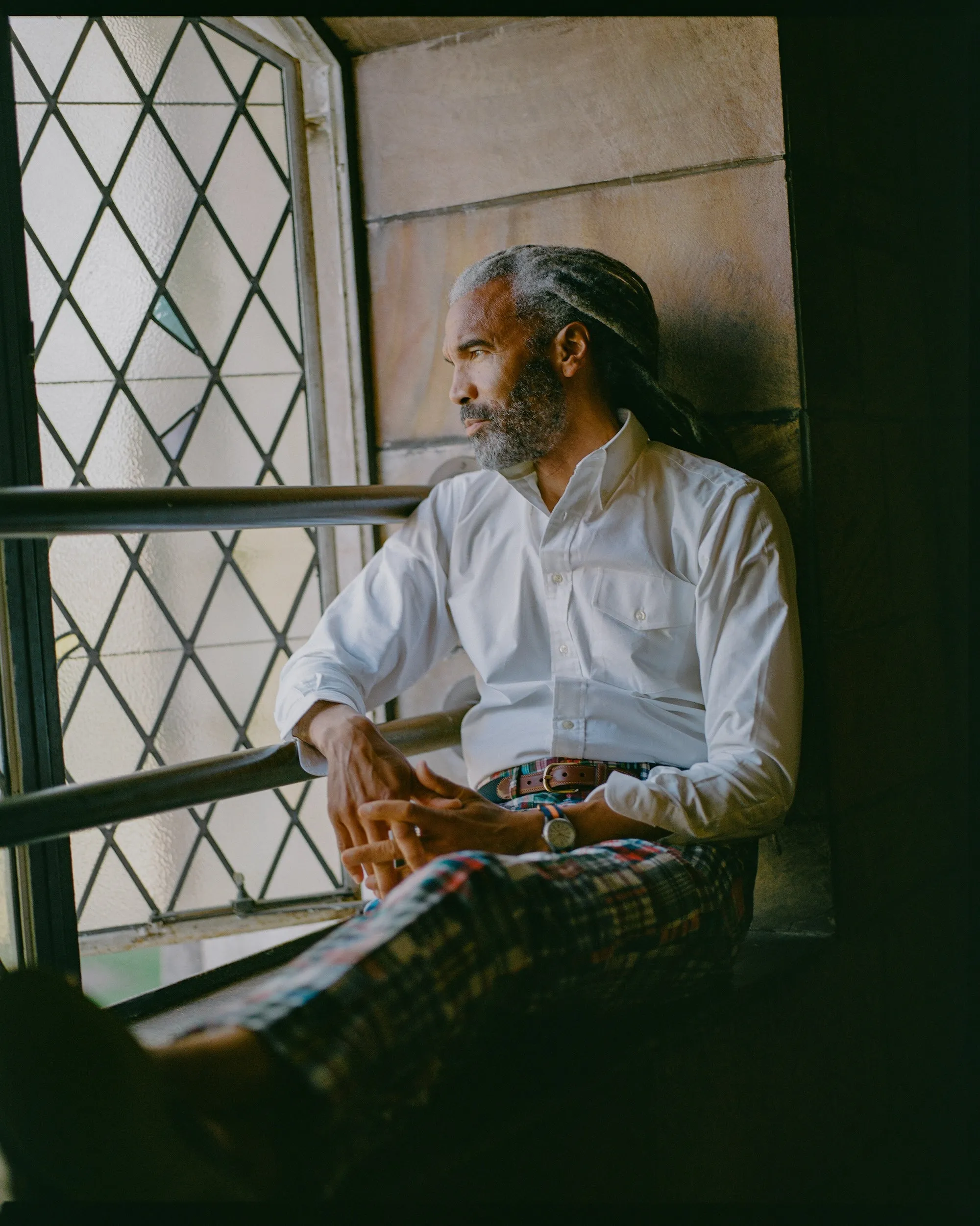 Thermoregulating Layer Made-in-USA Flap Pocket White Oxford Cloth Button Down Shirt - Classic Fit