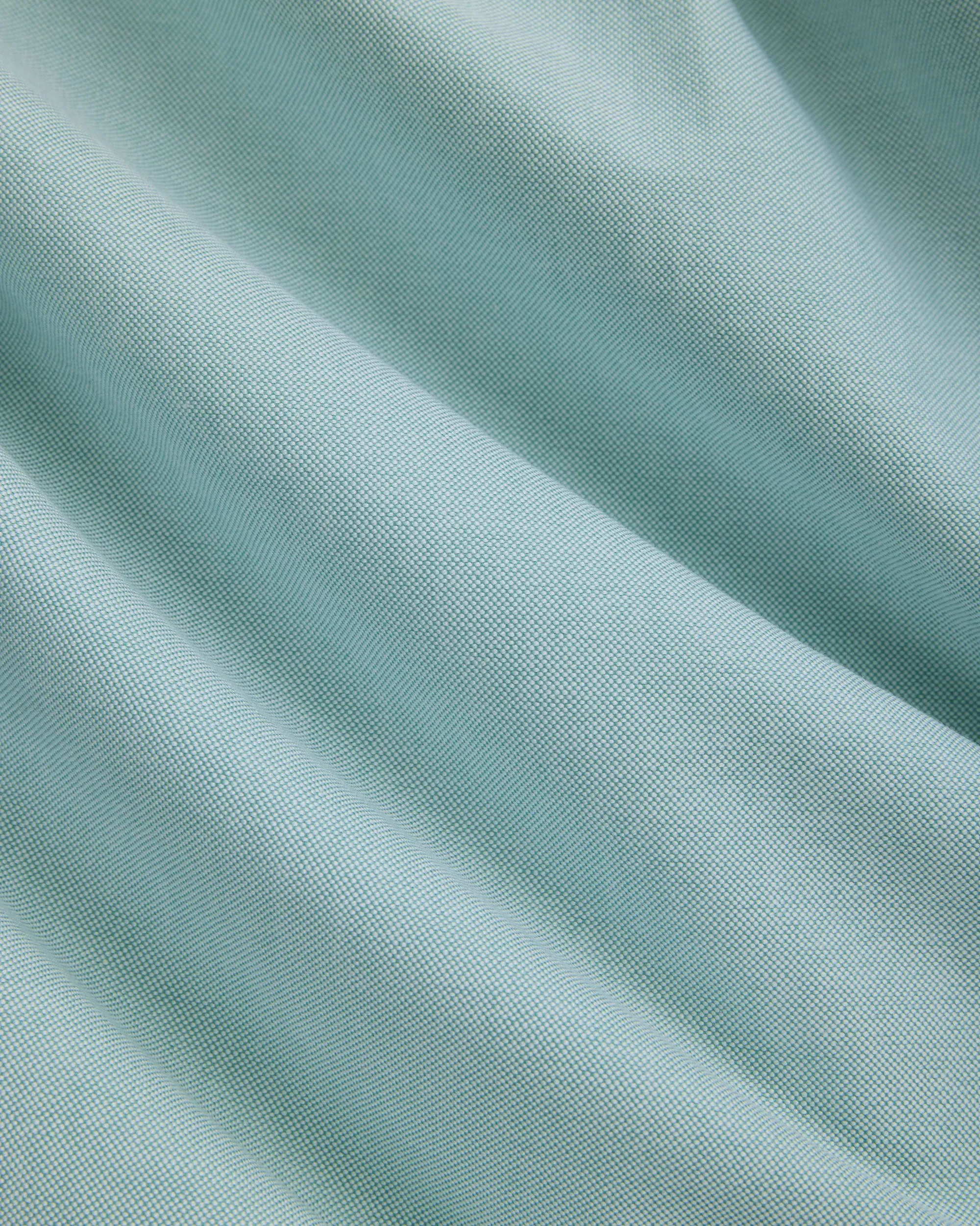 Made-in-USA Green Oxford Cloth Button Down Shirt  - Classic Fit Classic Comfort