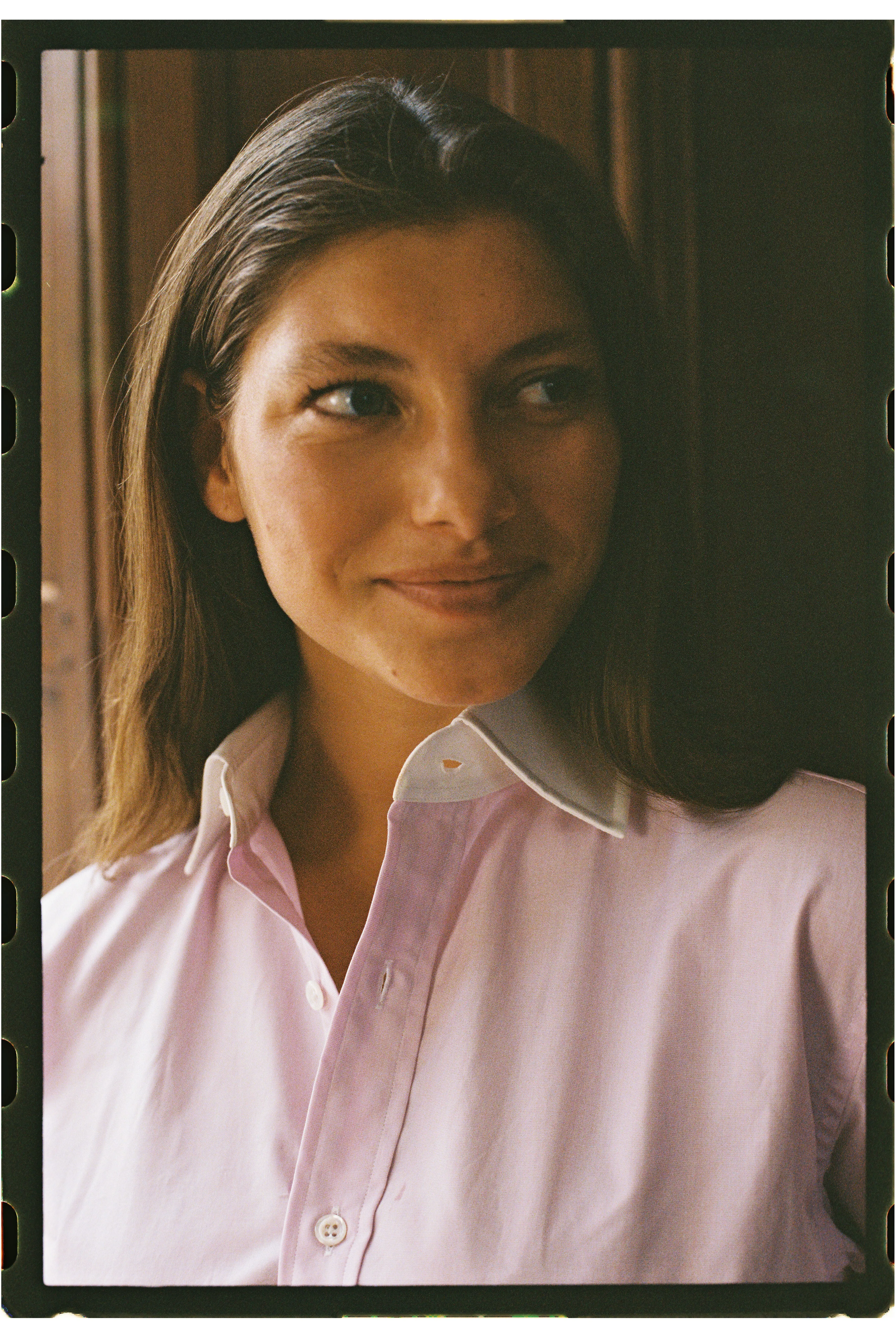 Made-in-USA Thomas Mason Pink Contrast Collar French Cuff Dress Shirt - Regular Fit Creative Professional