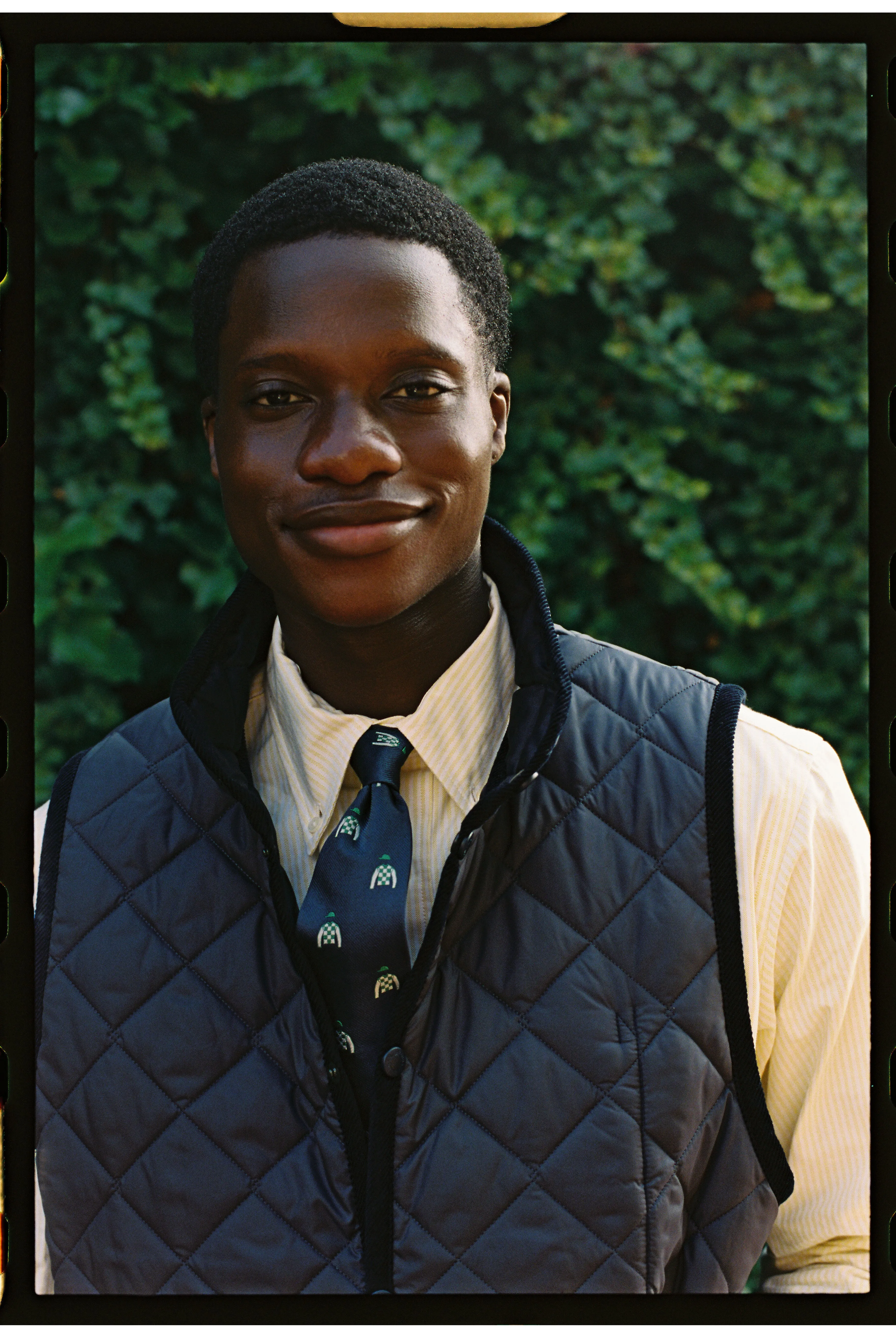 Made-in-USA Yellow University Stripe Oxford Cloth Shirt - Classic Fit Non Iron Fabric Multi Layer Stitching