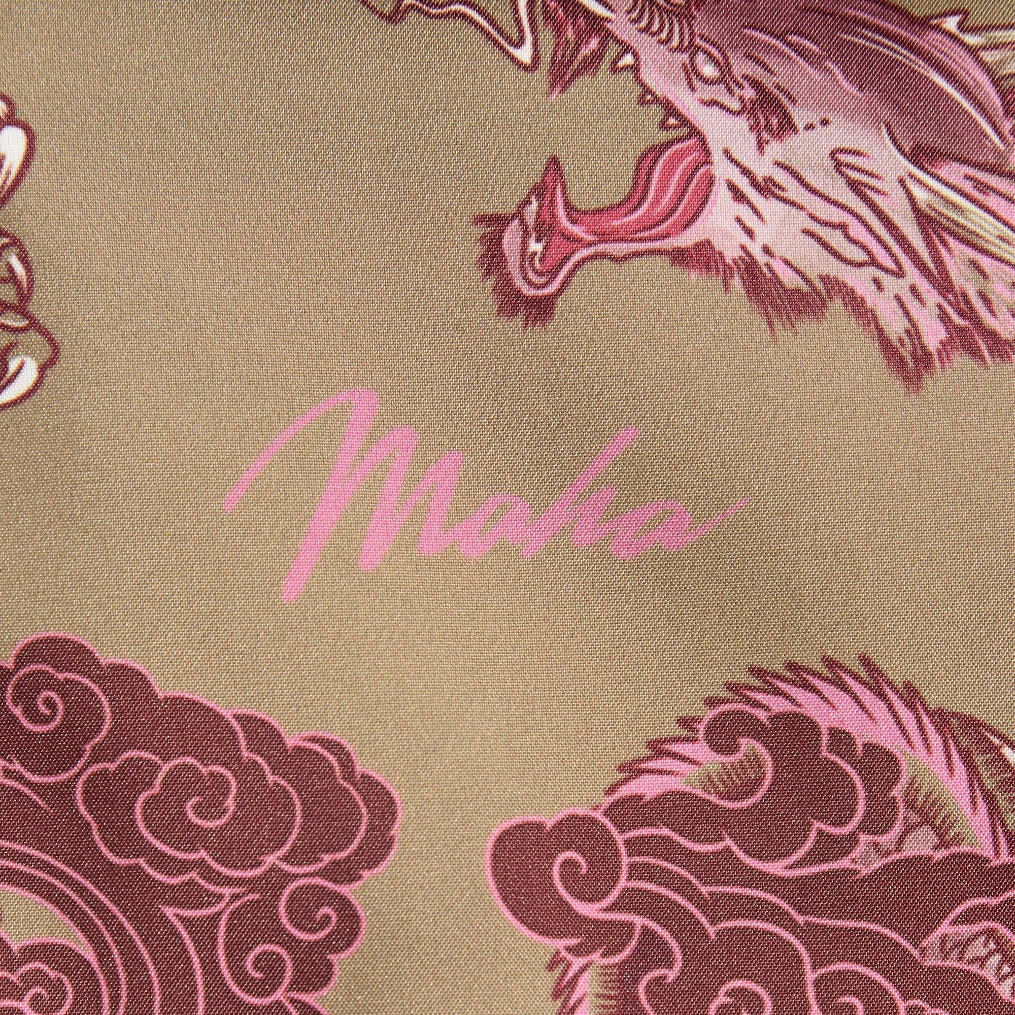 odor - absorbing All Purpose Utility Fit Maharishi 1549 Dragon Swim Shorts - Olive