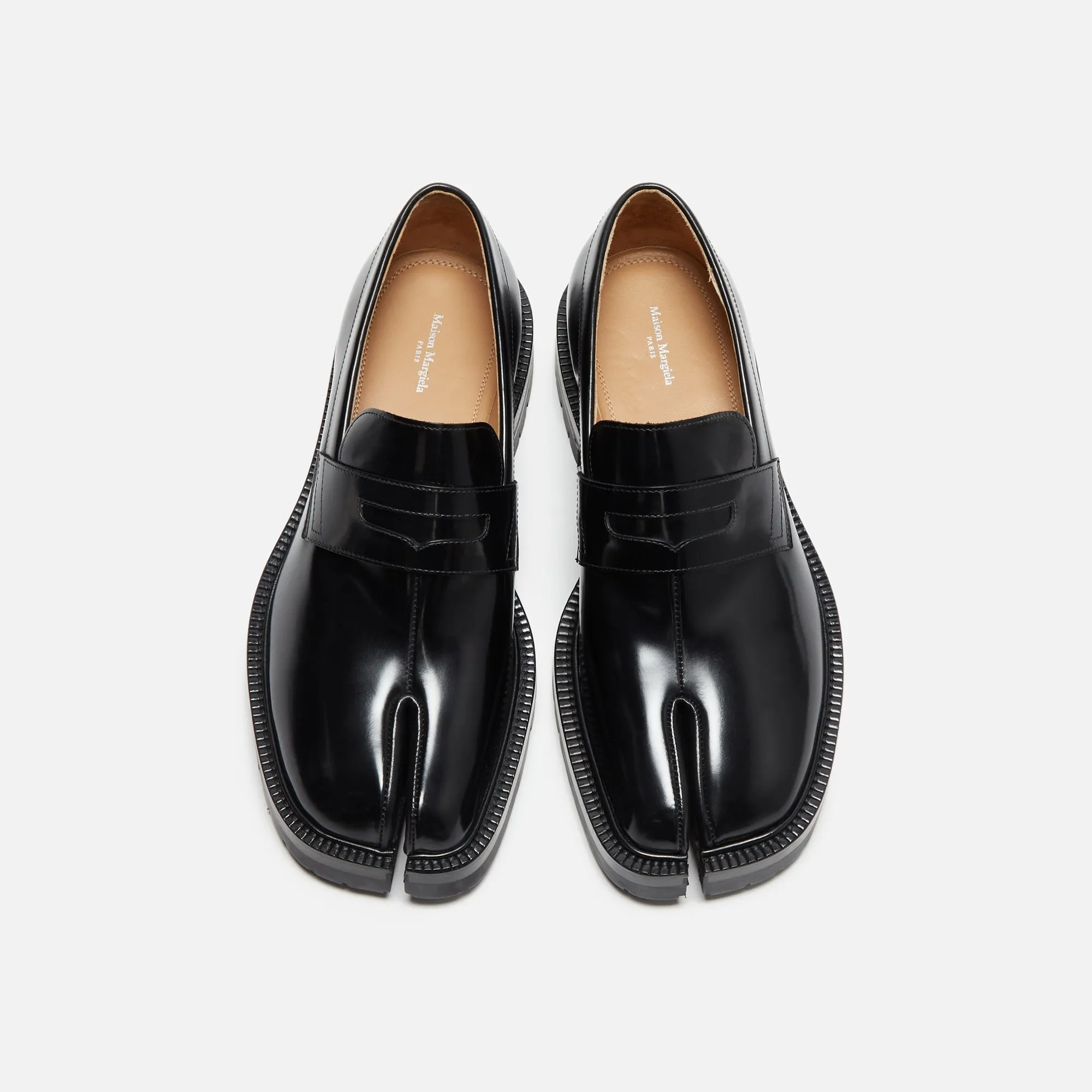 Maison Margiela Tabi County Loafer - Black Lunch Break Fresh Guard