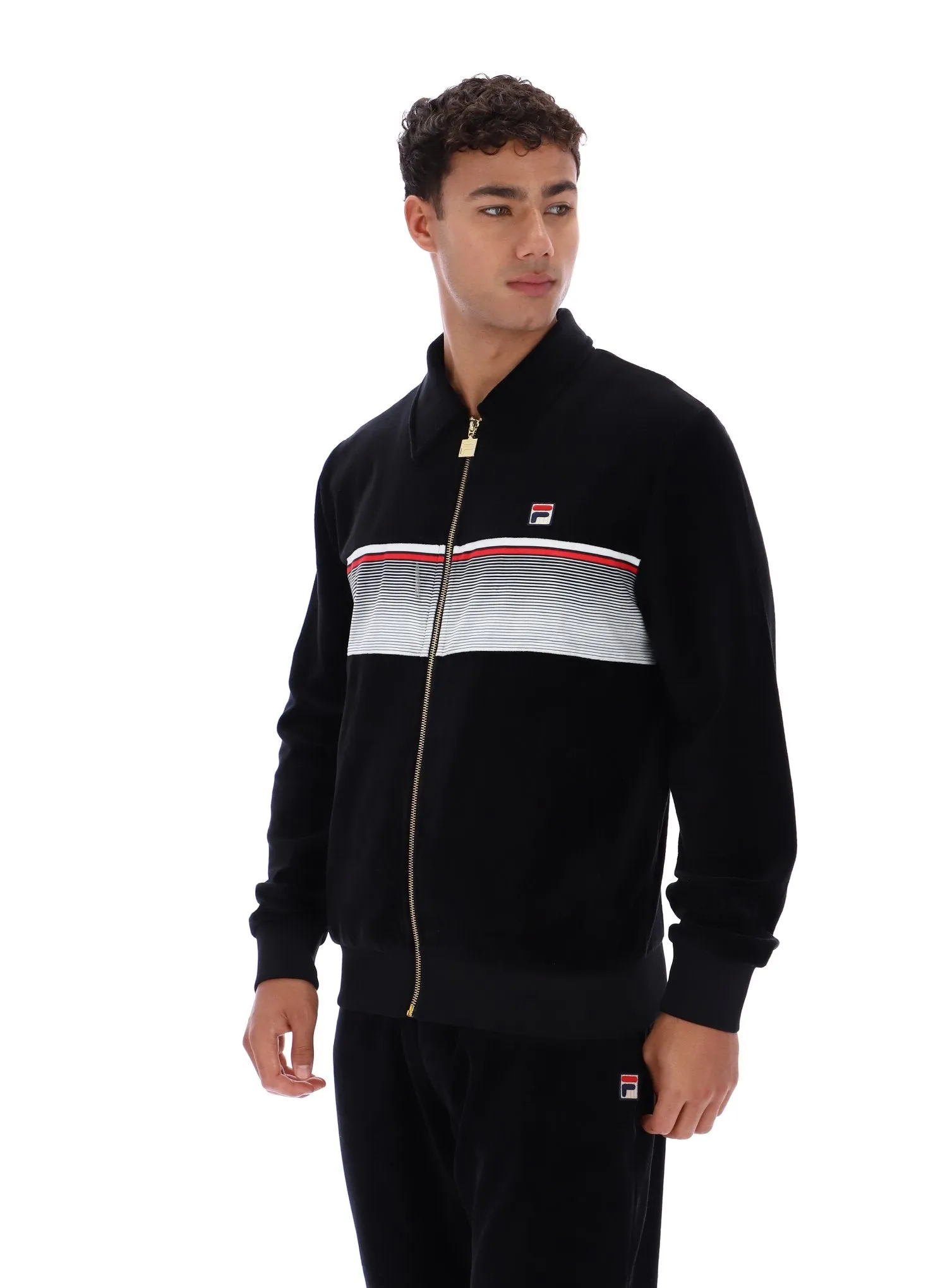 Comfort Wear Cool Weather Malakai Striped Track Top