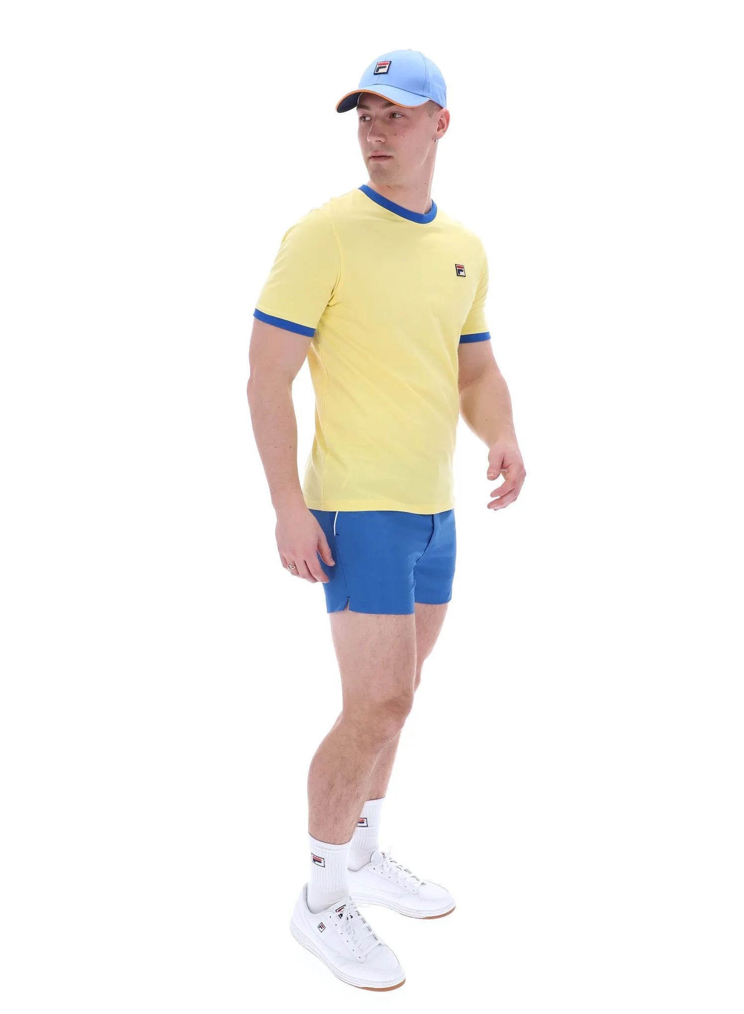 Easy Comfort Stretchable Collar Band Marconi Essential Ringer T-Shirt