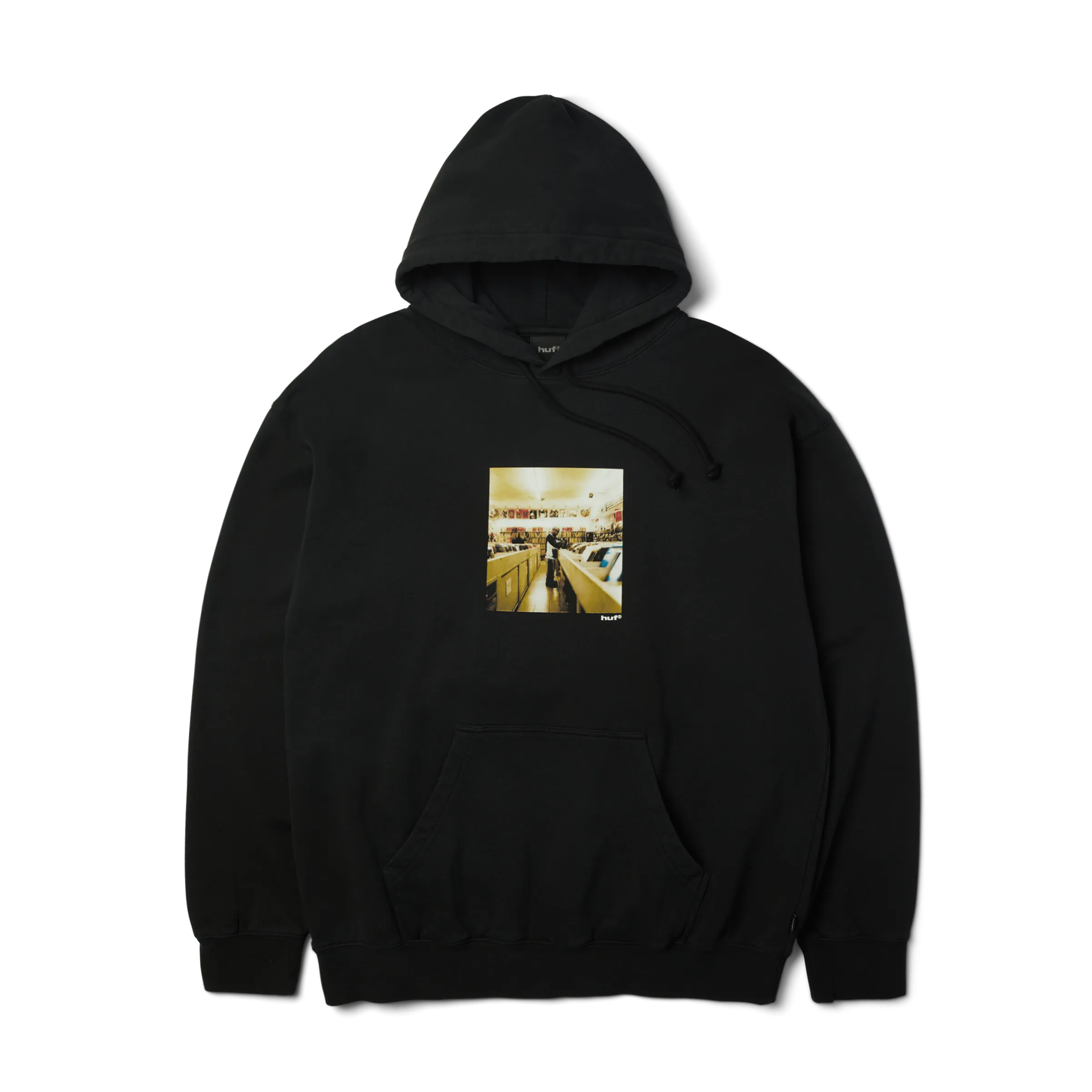Warm Outfit Home friendly HUF x J Dilla Diggin Washed Pullover Hoodie