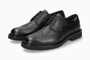 Max - Wingtip Black 9100 Goodyear Welted Construction