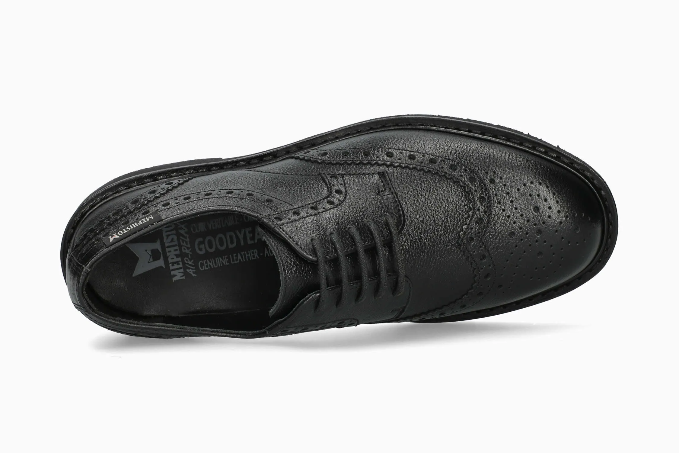 Max - Wingtip Black 9100 Blake Stitched Sole Morning Rush