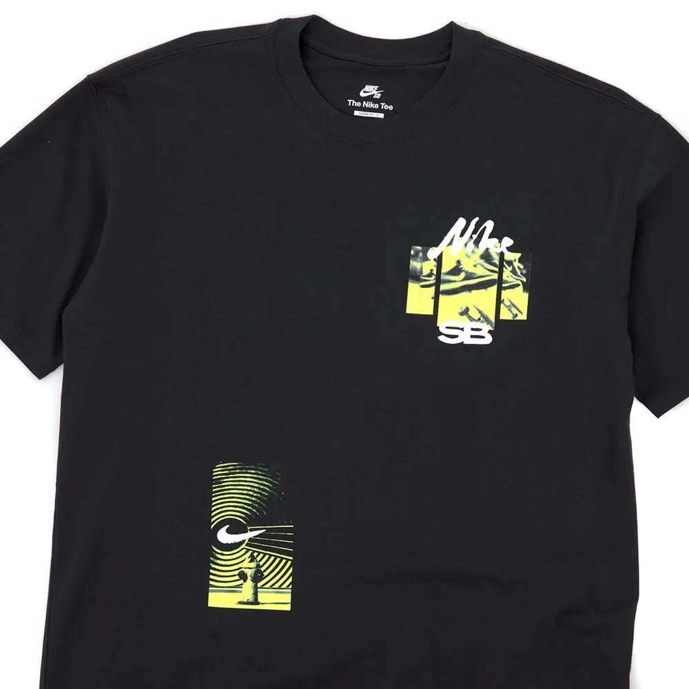 Max90 OC Photo T-Shirt (Off Noir) Sleek Fit Wear Quick Wear