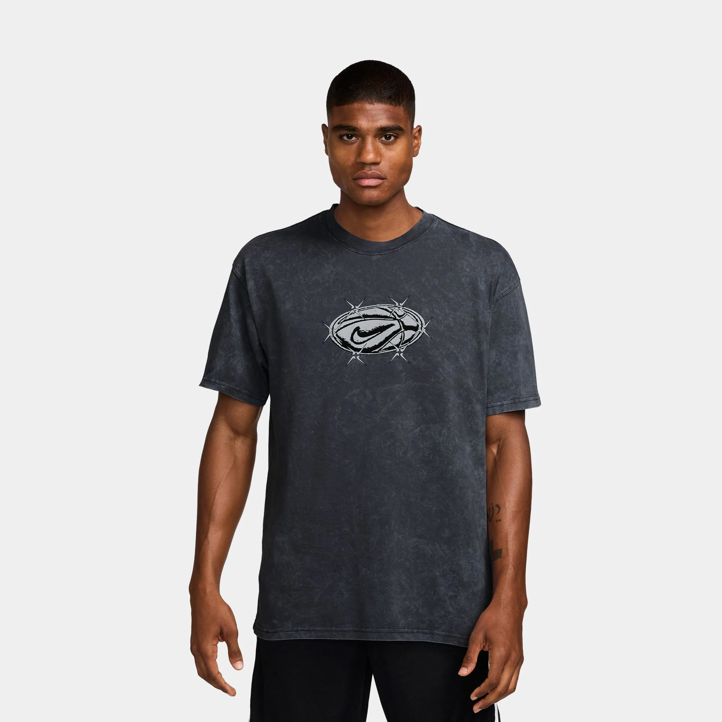 Modern Layering Max90 Street Mens Short Sleeve Shirt (Anthracite)