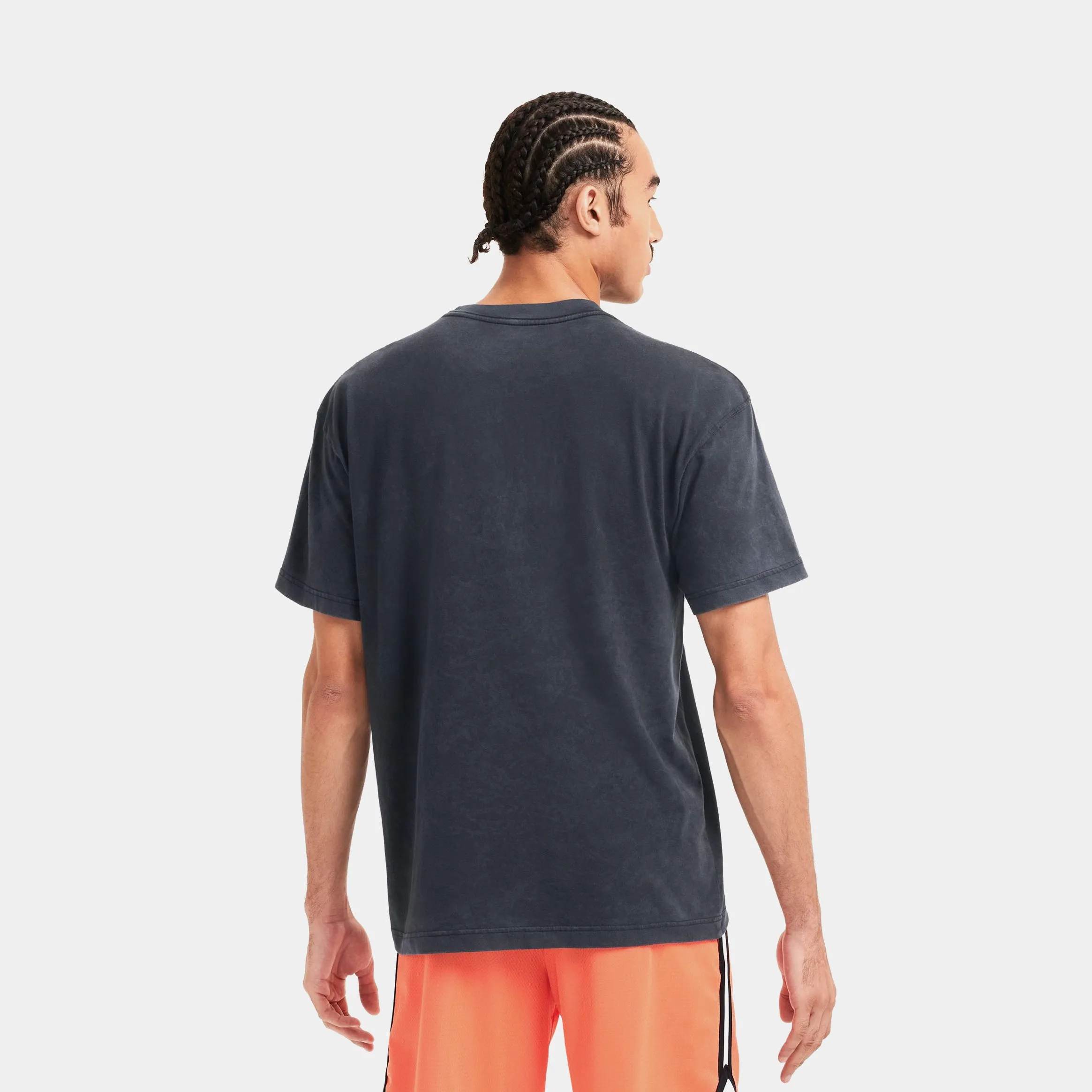 Max90 Warrior Mens Short Sleeve Shirt (Black/Orange) Bold Style Sleek Fit Wear