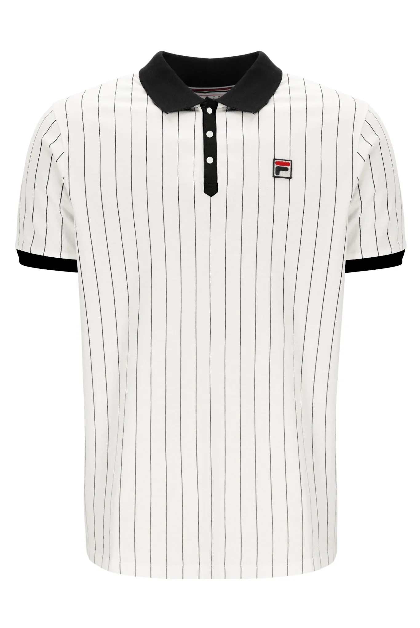 BB1 Classic Vintage Striped Polo Cozy Comfort