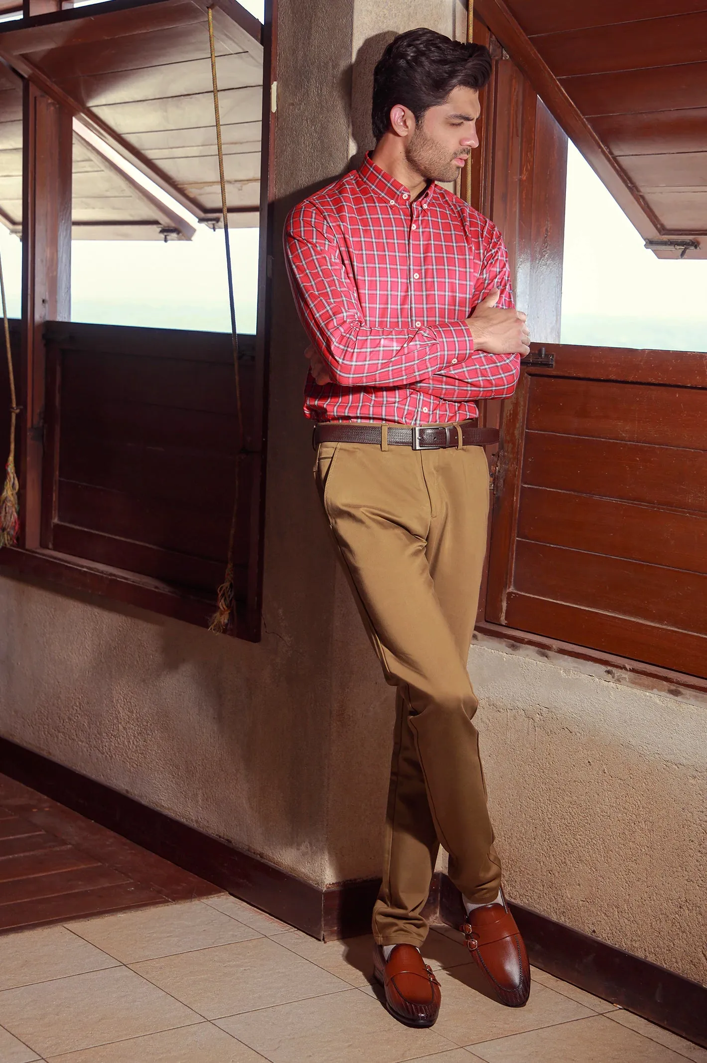 Leather Lining Camera Fit Coffee Men Formal Moccassins