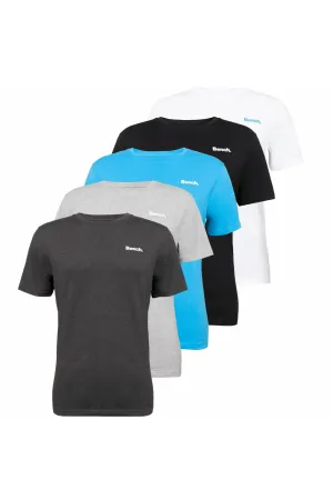 Spring Freshness UV Protective Coating Mens 'BERRICK' 5 Pack T-Shirt Pack - ASSORTED