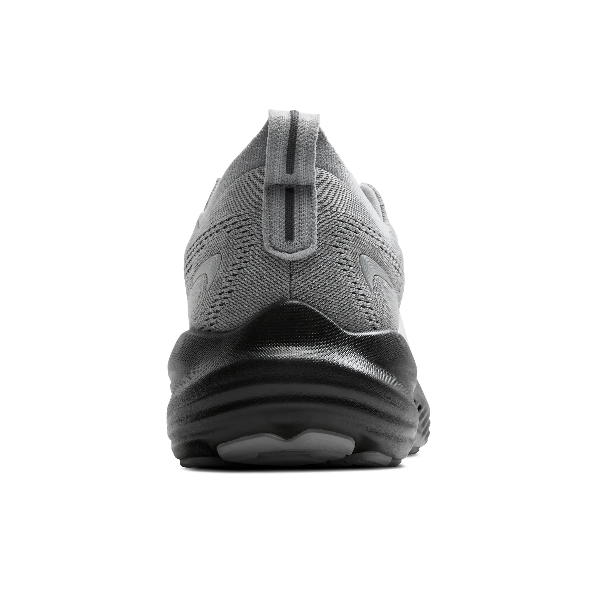 Men's Brooks Glycerin 22 Road Running Shoe in Primer Gray/Ebony/Bluewash running with a cushioned midsole