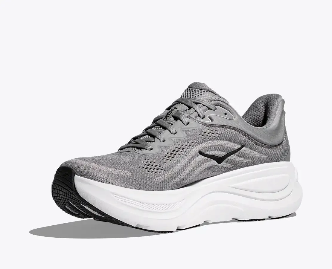 outdoor - track running shoes Men's HOKA Bondi 9 Running Shoe in Galactic Grey | Stellar Grey