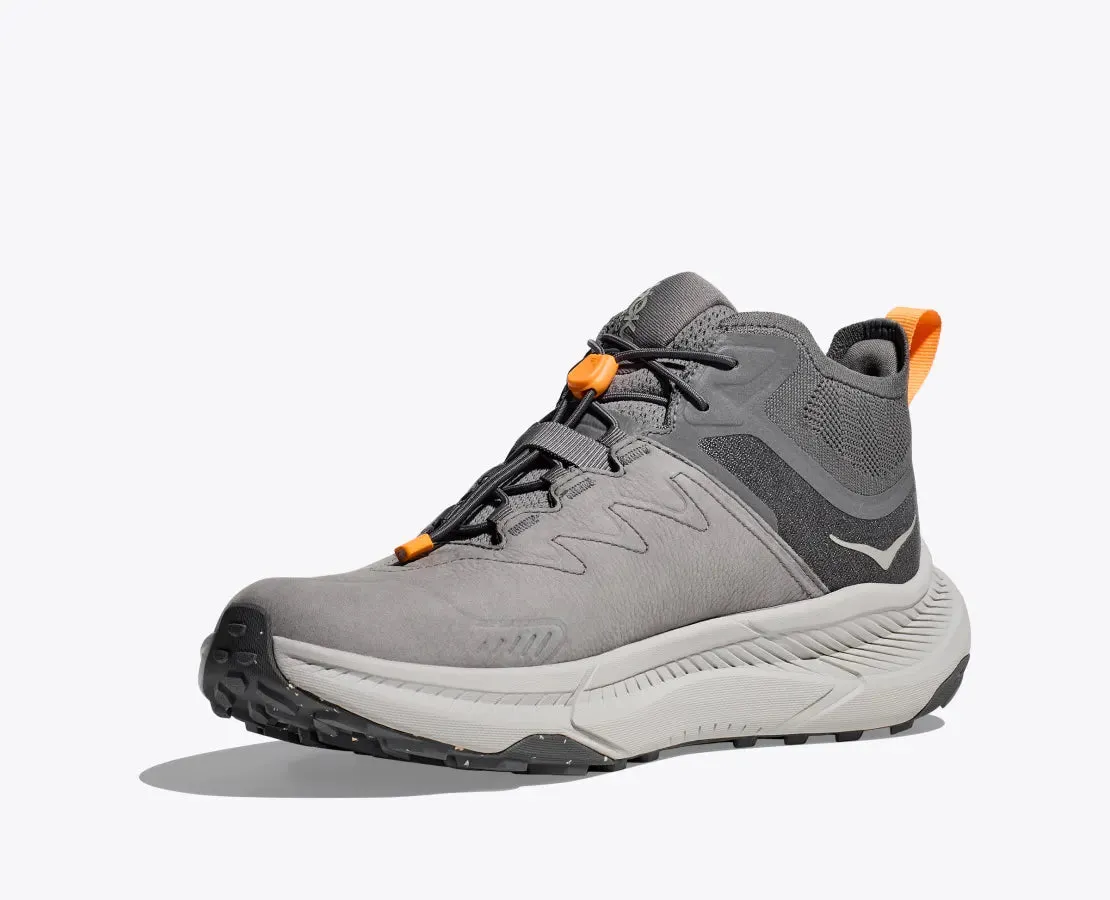 Men's HOKA Transport Chukka GTX Everyday Shoe in Asteroid / Stardust high - arch shoe support Tough