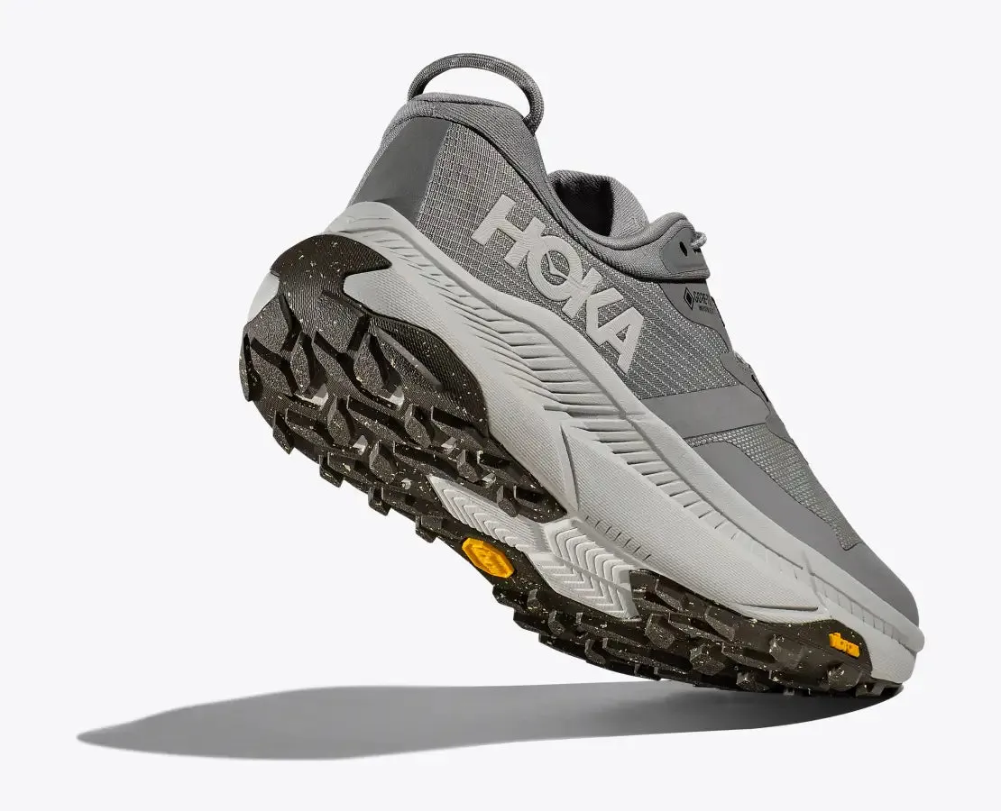 Men's HOKA Transport GTX Everyday Shoe in Galactic Grey | Stardust endurance - training