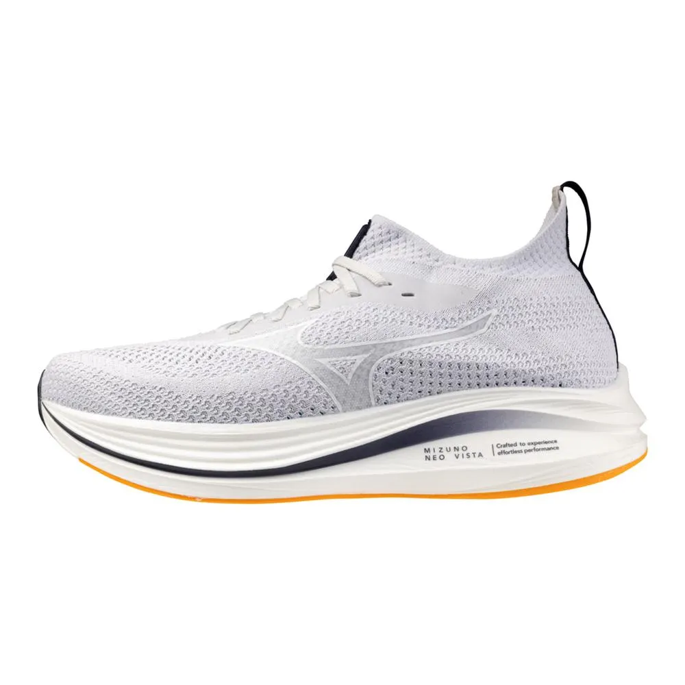 Men's Mizuno Neo Zen Running Shoe in Nimbus Cloud | White Dynamic Arch Weave