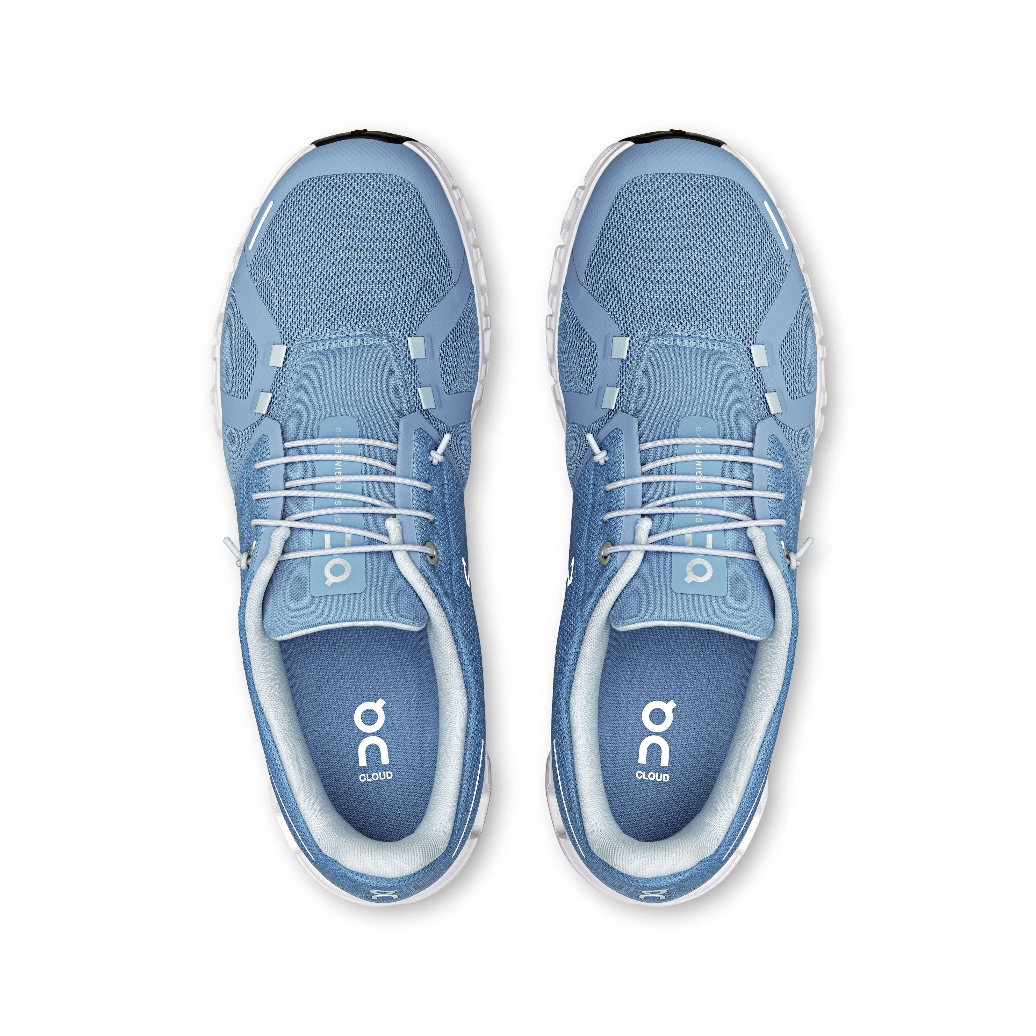 weekday run Men's On Cloud 6 Running Shoe in Chambray | White