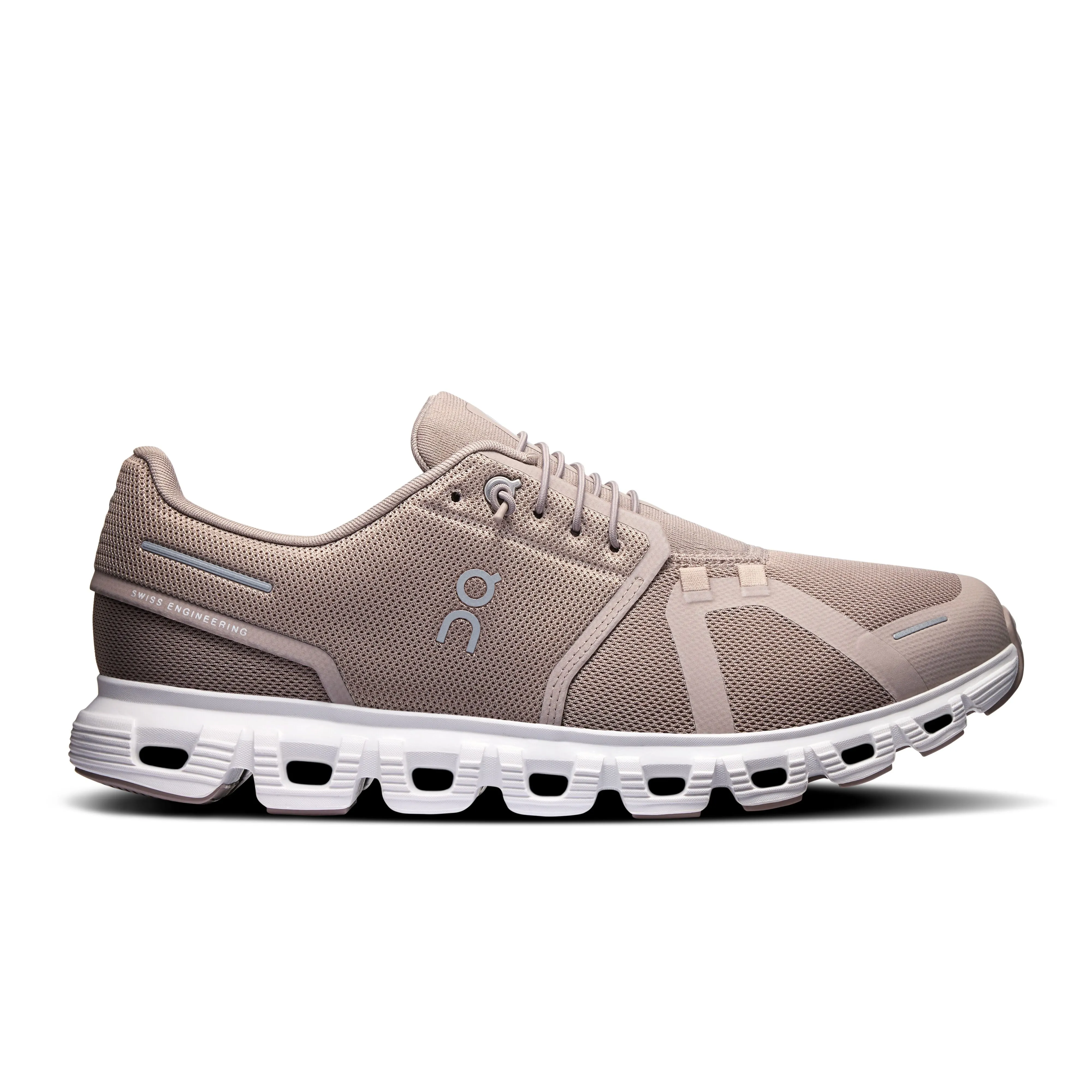 Men's On Cloud 6 Running Shoe in Fog | White trail - running