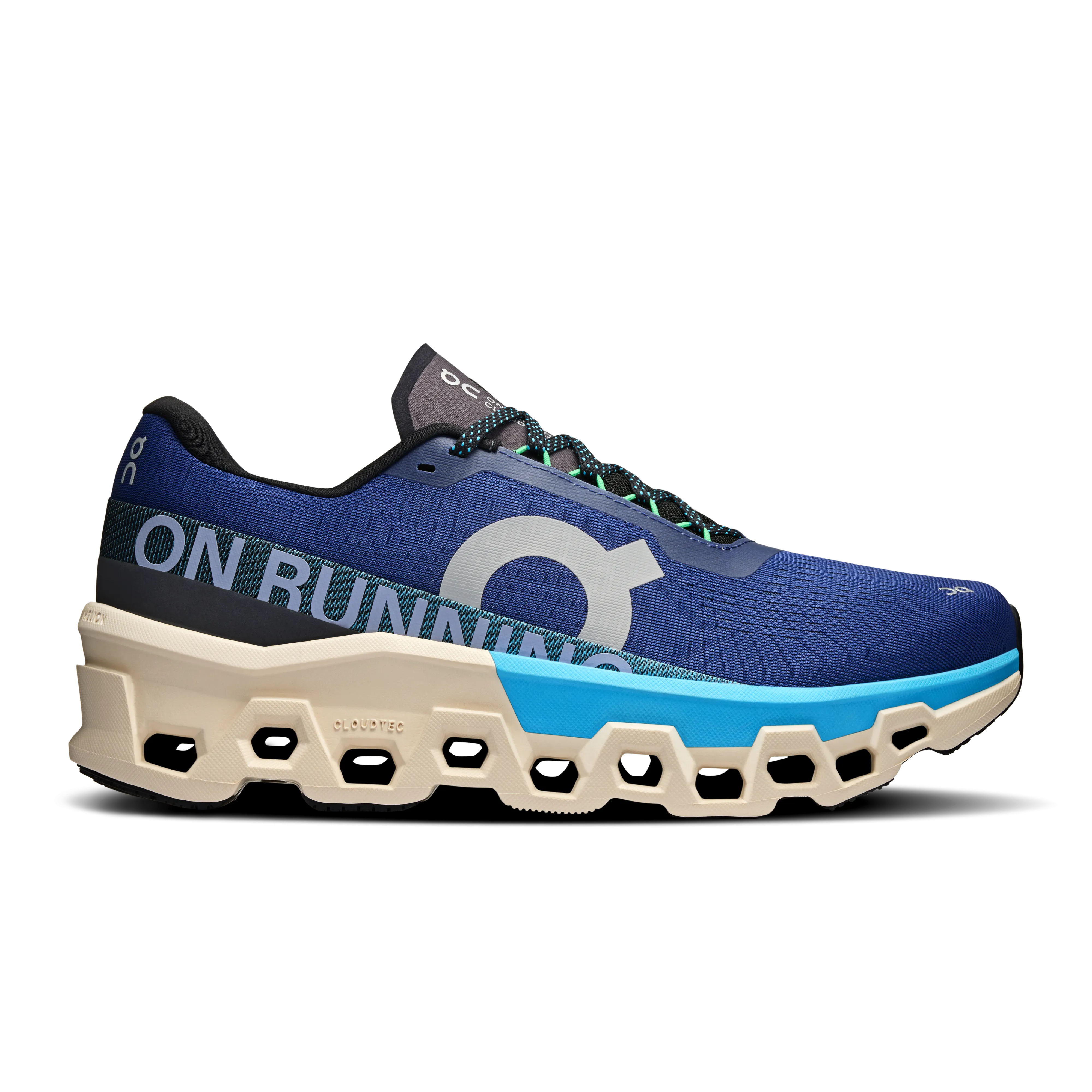 Short Distance Men's On Cloudmonster 2 Running Shoe in Tempest | Horizon