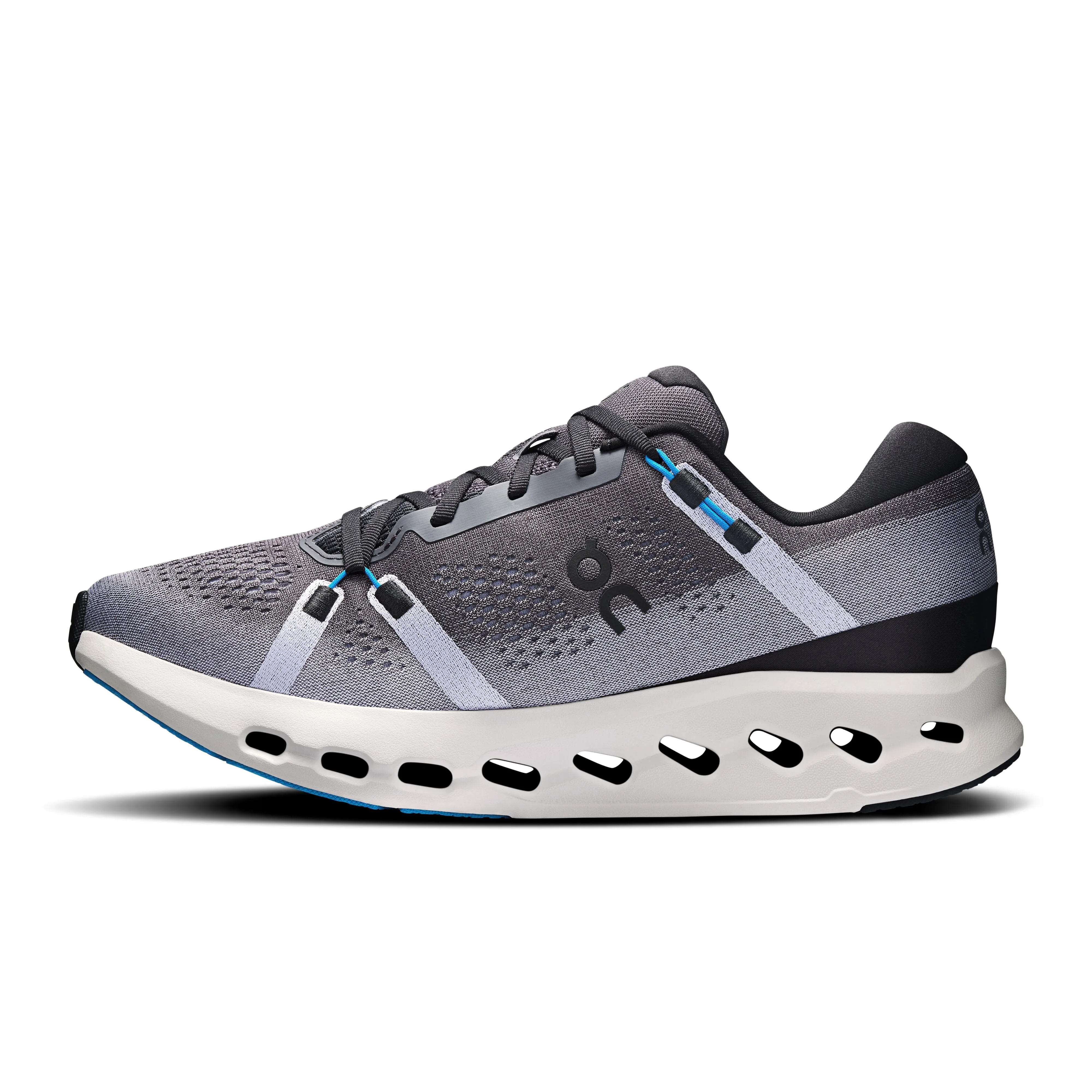 Men's On Cloudsurfer 2 Running Shoe in Black | Malibu Non Compression Midsole