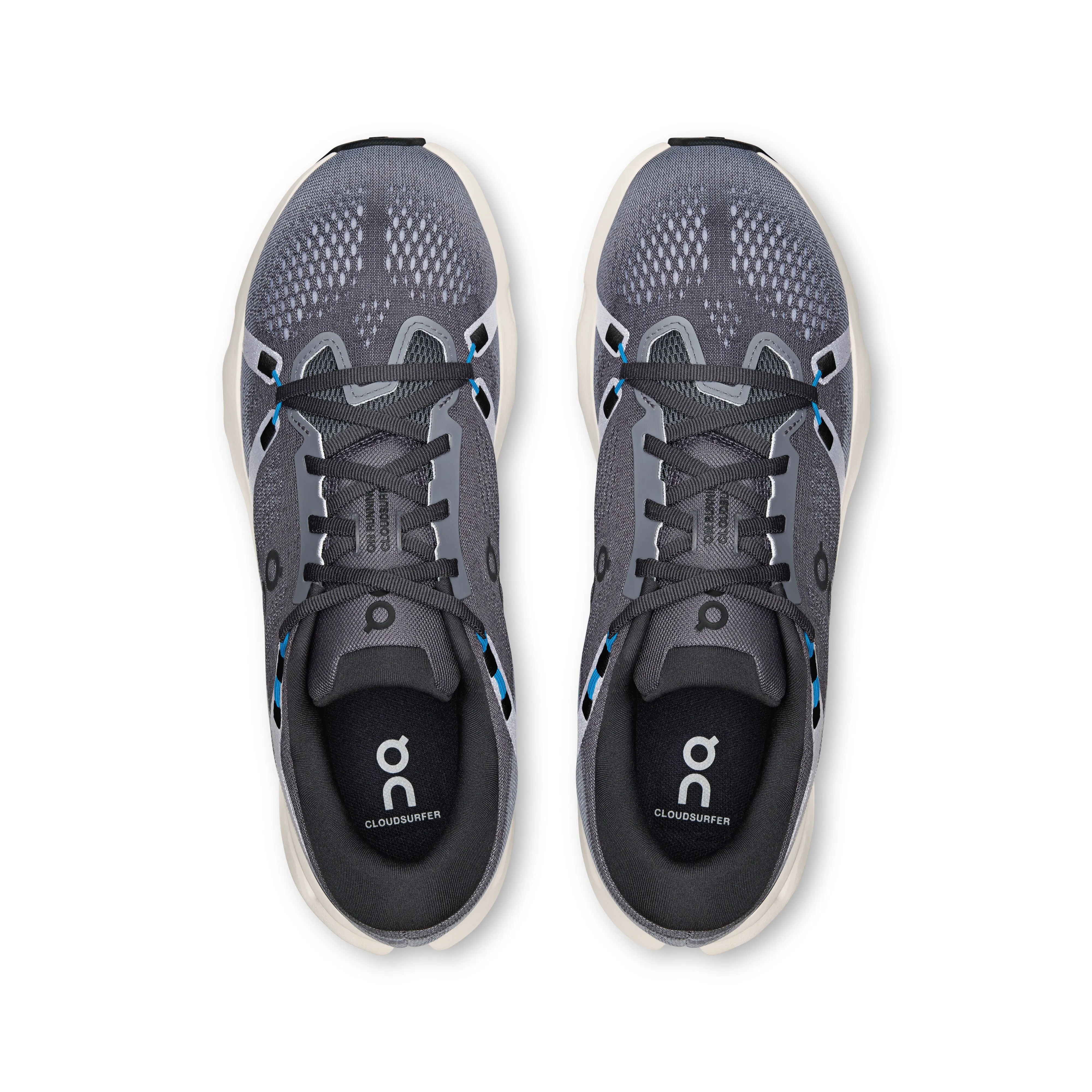 Men's On Cloudsurfer 2 Running Shoe in Black | Malibu snowy ethnic - themed running option