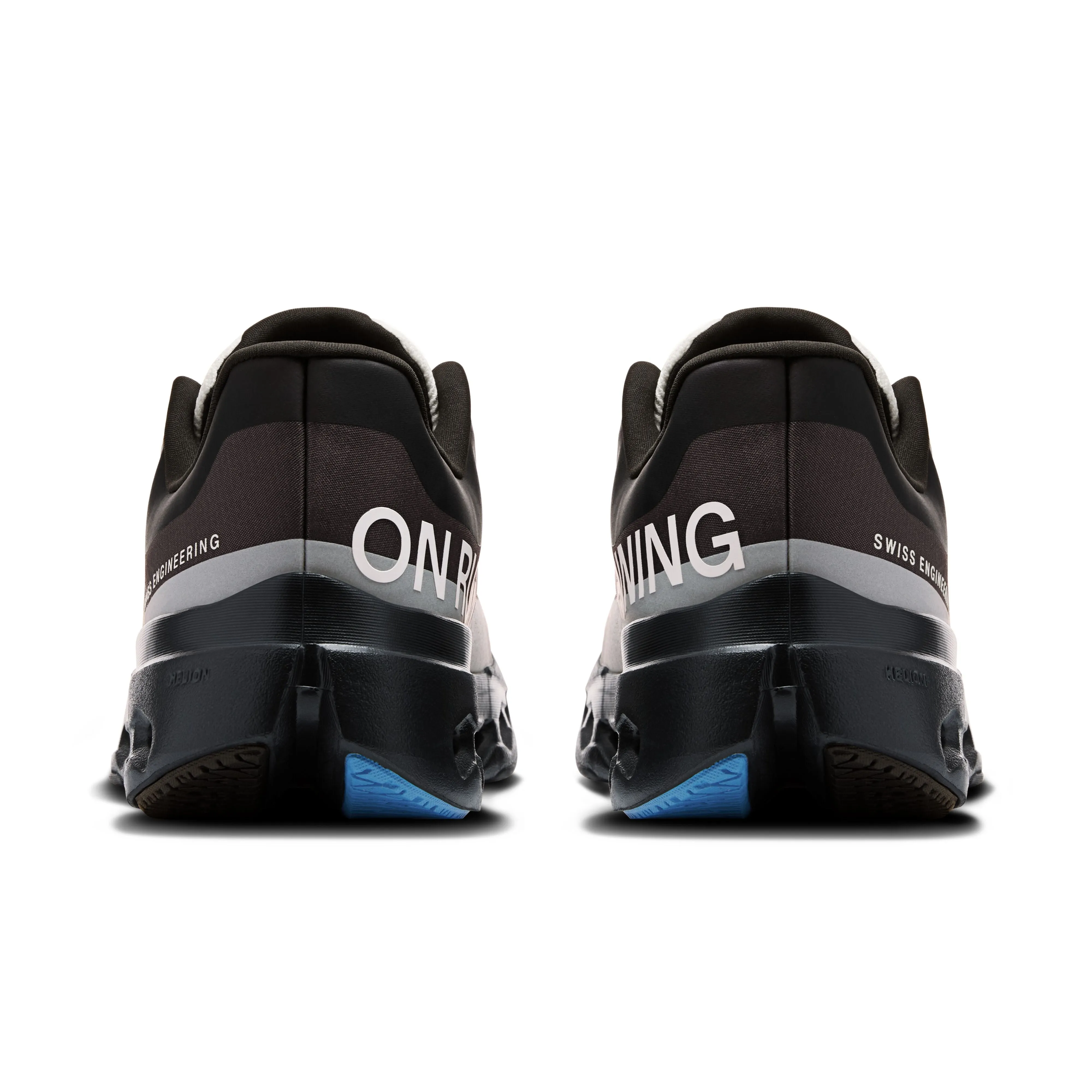 no - tie laces Men's On Cloudsurfer Next Running Shoe in Black | Dew