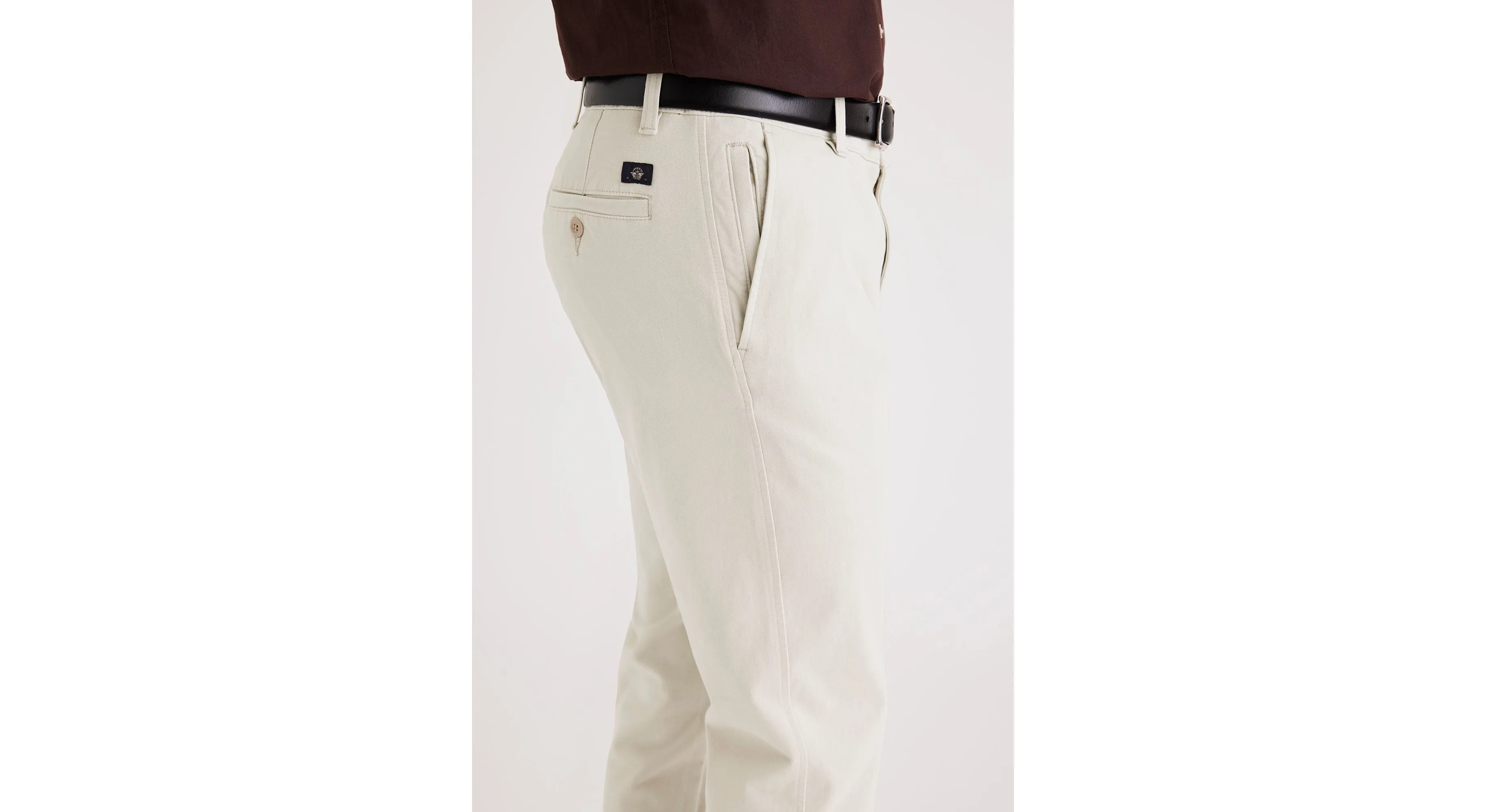Men's Slim Fit Smart 360 Flex Ultimate Chino Pants ErgonomicStitching Weather Flex