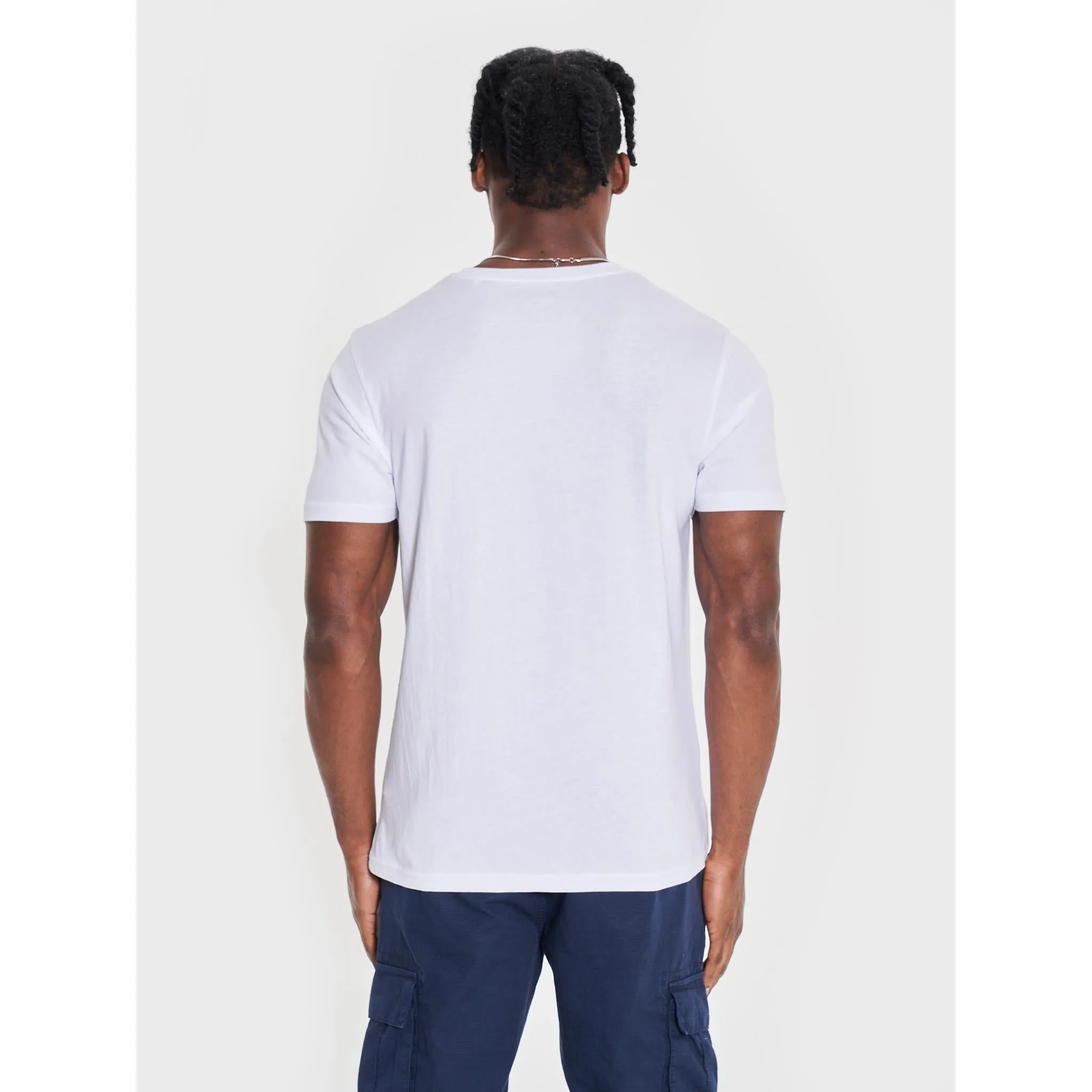 Picnic Mens 'THIAGO' 3 Pack T-Shirts - WHITE