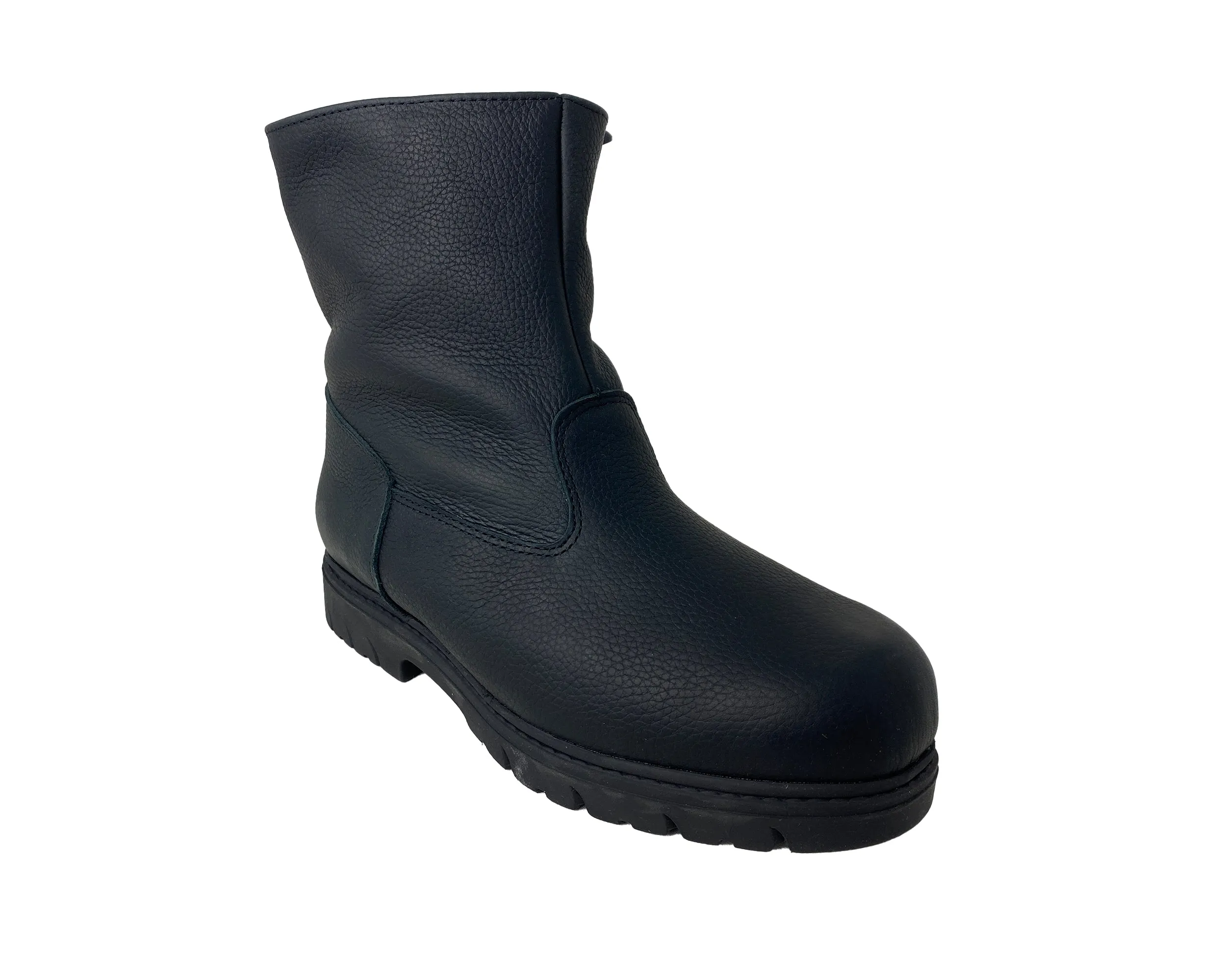 Men`s Toe Warmers Aaron Black Long Haul Padded Interior Rough Trail Hiker