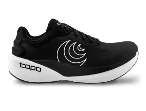 Men's Topo Athletic Phantom 4 Running Shoe in Black | White Balanced Cushion Distribution